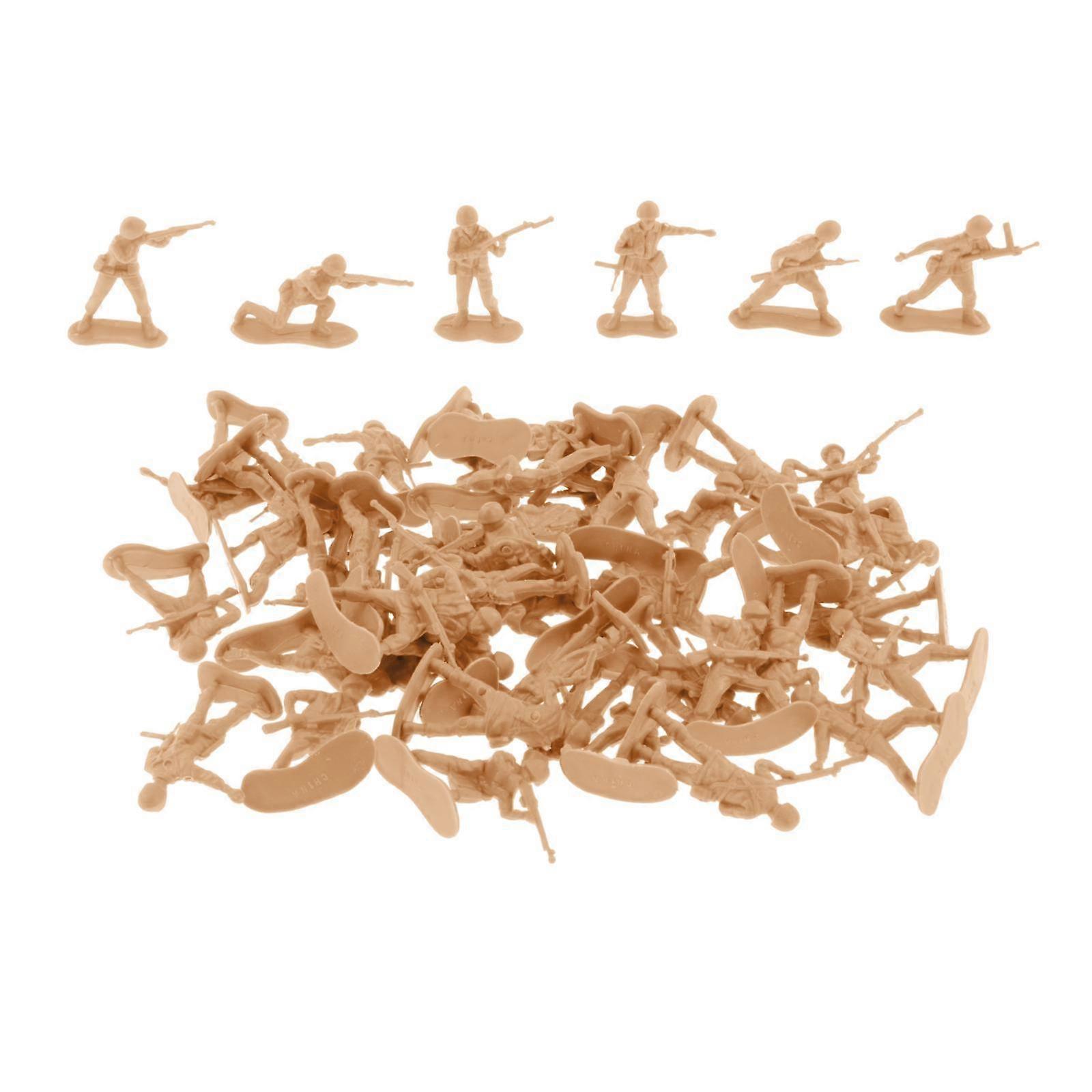 50x 1/35 Scale Models Kit Diorama Layout Collection Play Area Kids Miniature