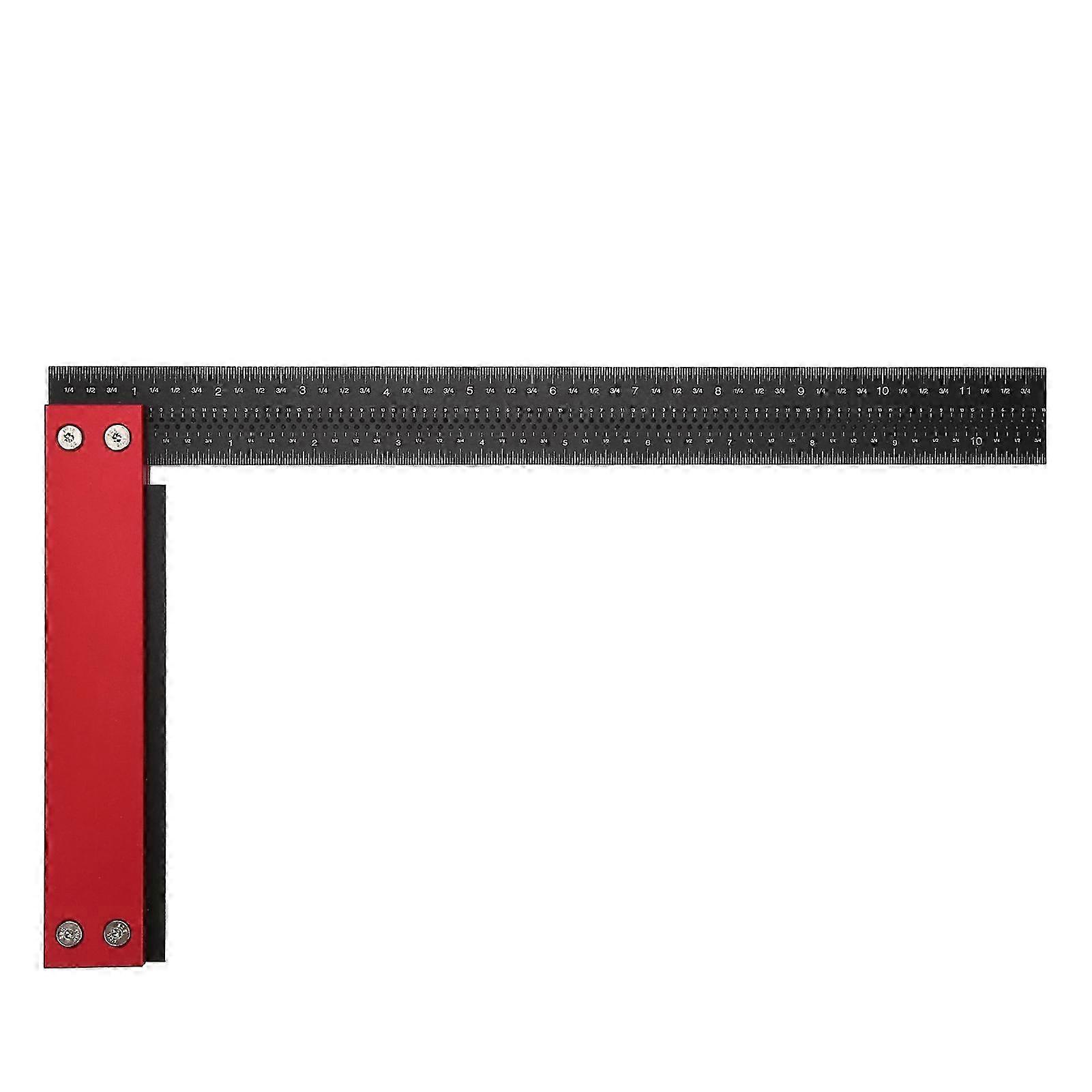 Ruler Hole Scriber Line Scribing Tool for Woodworking Measuring and Marking