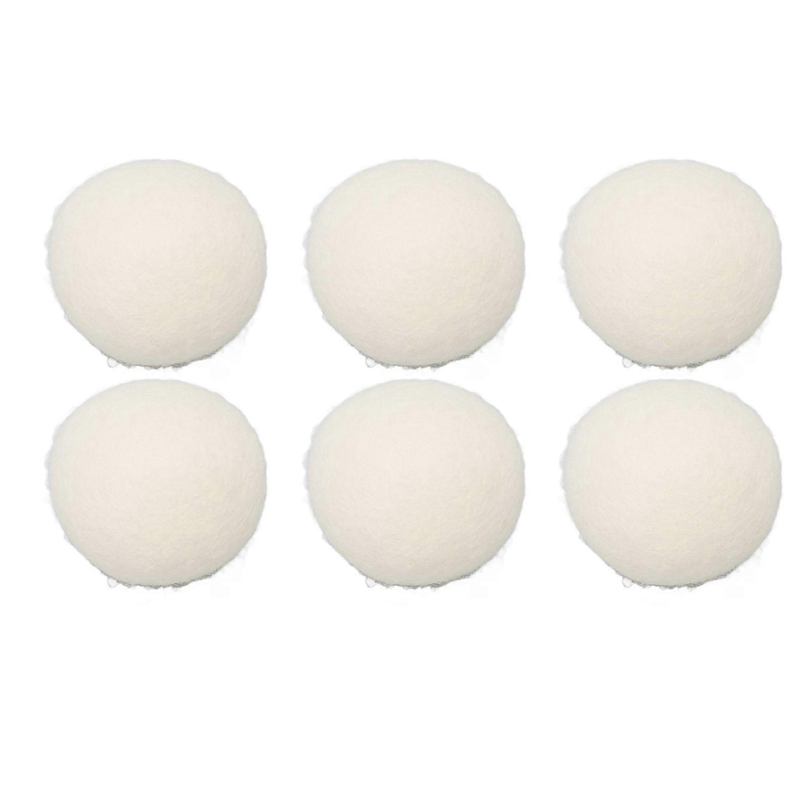 2025 Latest Model  6Pcs Wool Drying Balls Reusable Skin Friendly Static