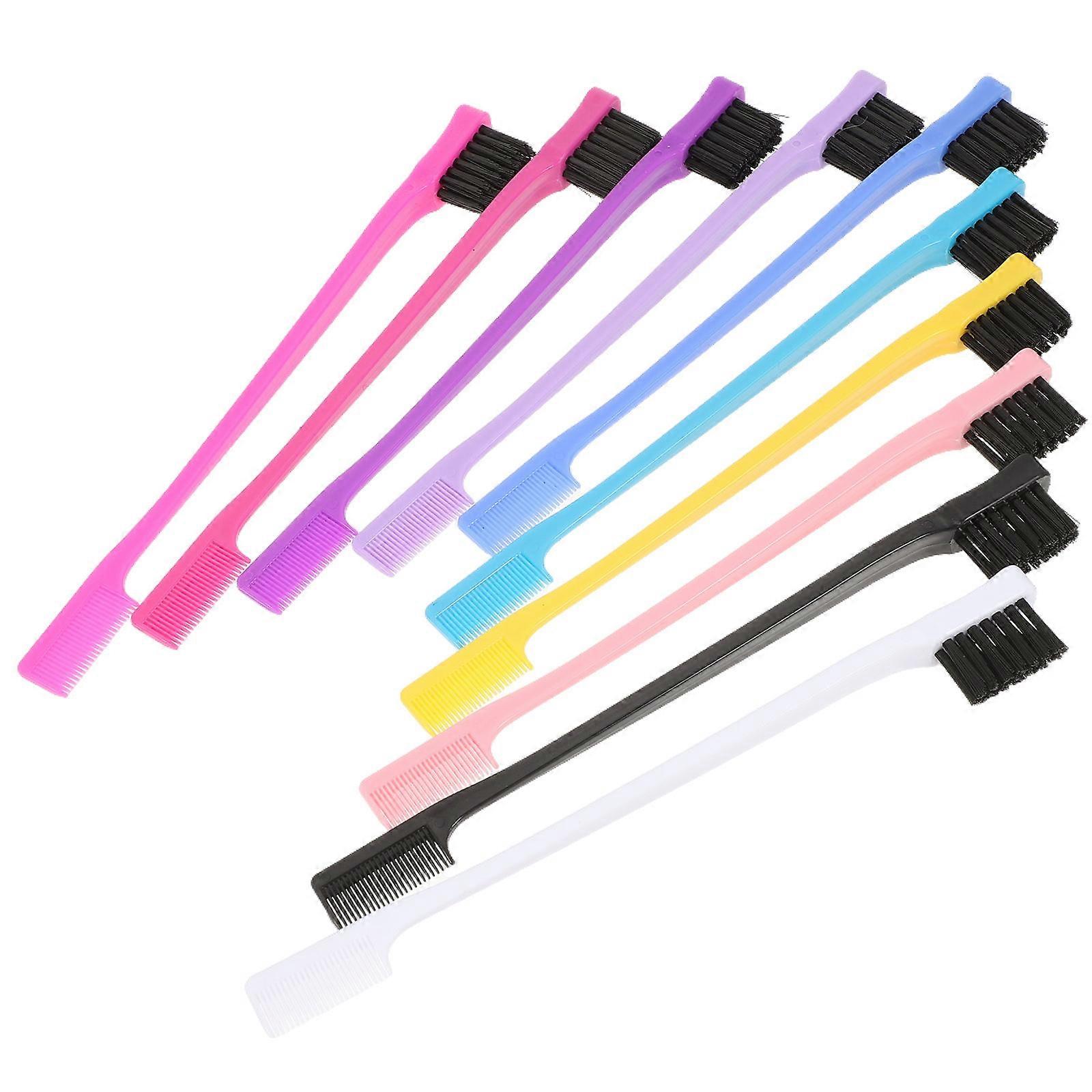 Here's a polished product description based on the details you provided:
**10pcs Tip Eyebrow Brush – Versatile Eyebrow Comb & Shaping Tool for