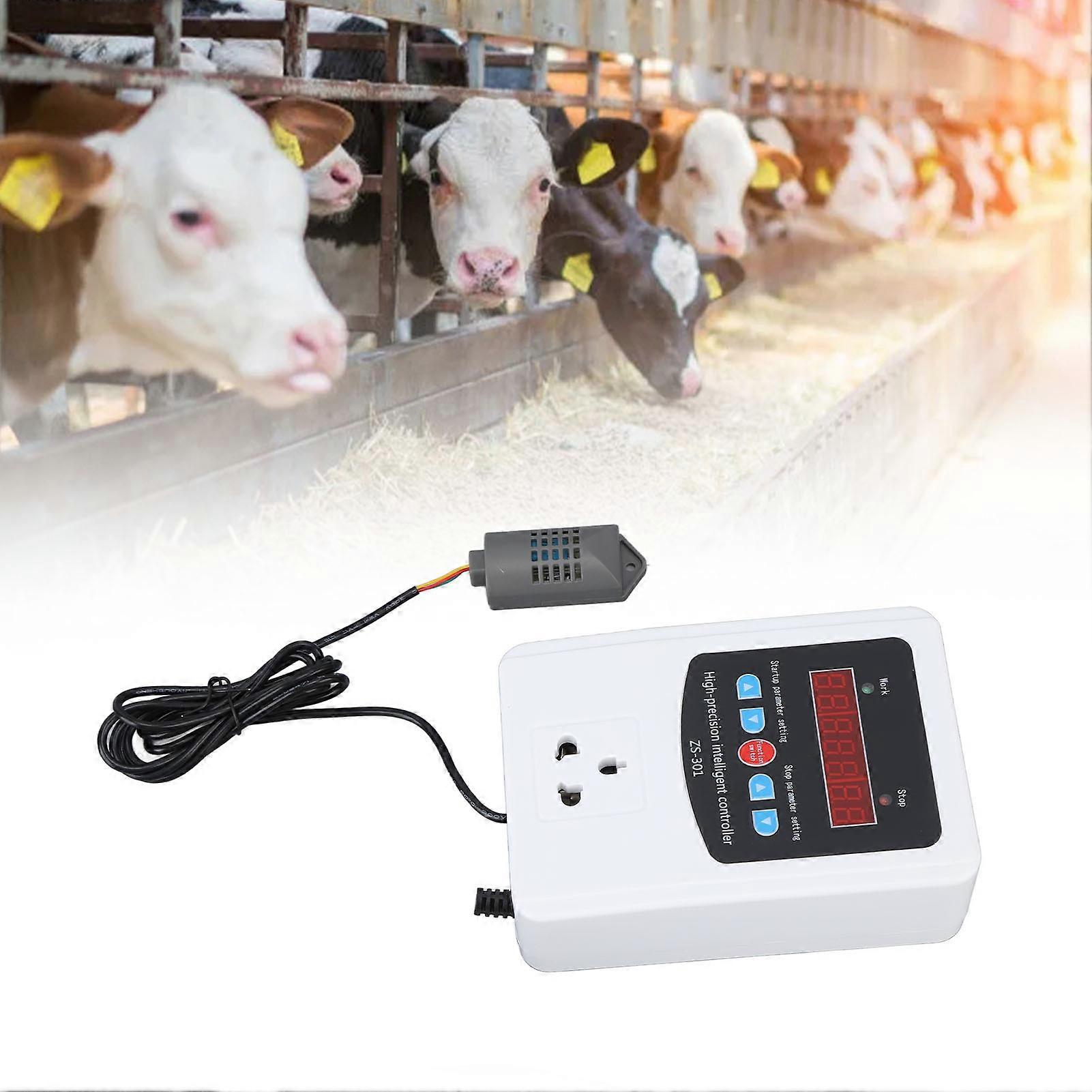 1500W Digital Humidity Controller LCD Display 14x9.8x4.2cm 220V