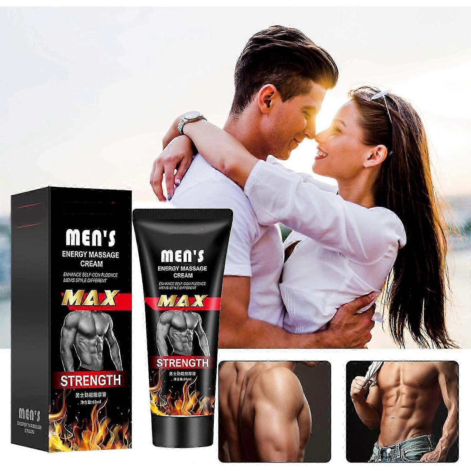 Plus épais plus fort pour les hommes, crème d’érection pour les hommes plus longtemps 60ml