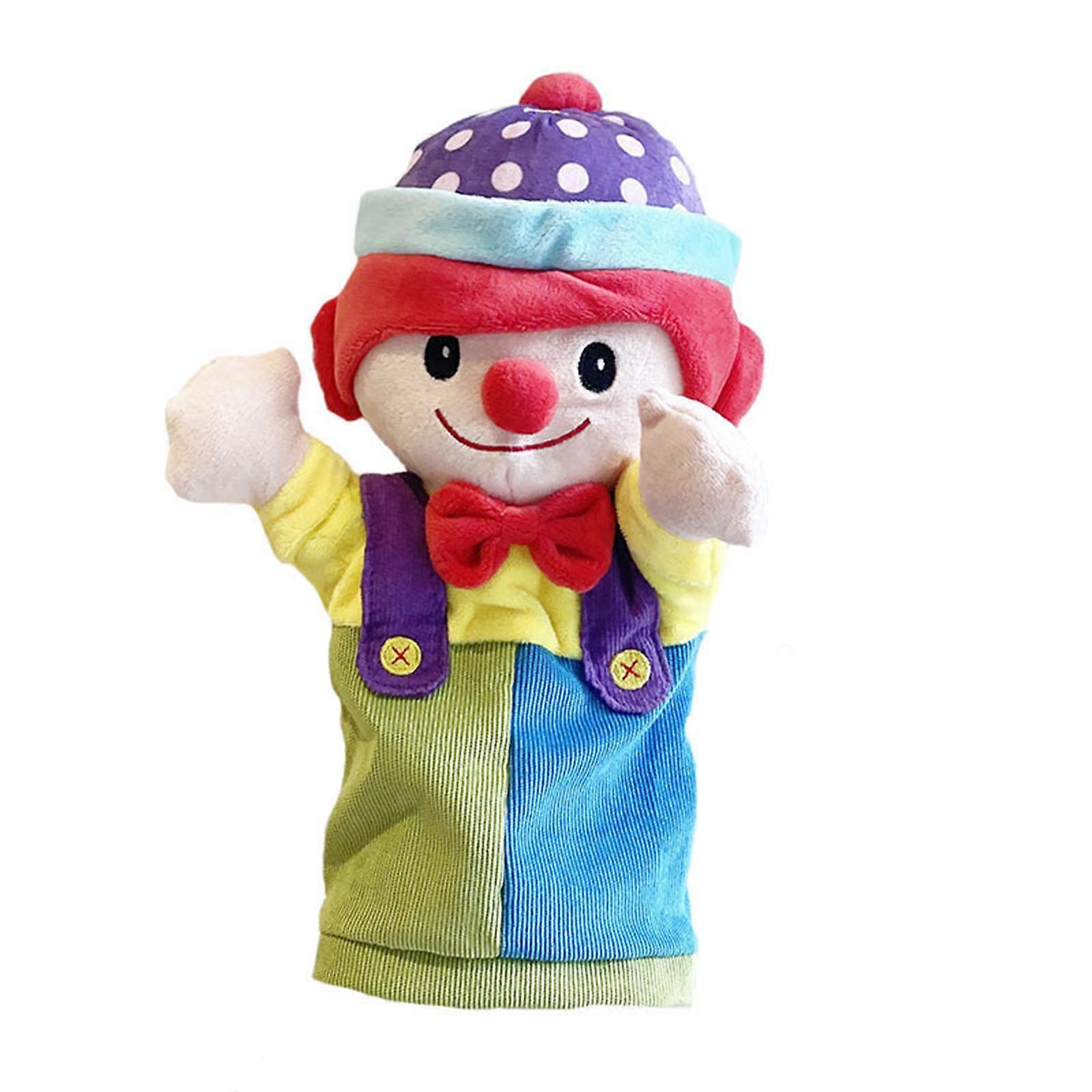 Clown Puppet Toy With Expressive Face Design Enhances Creativity And Language Development Stage Performances Puppet Toy