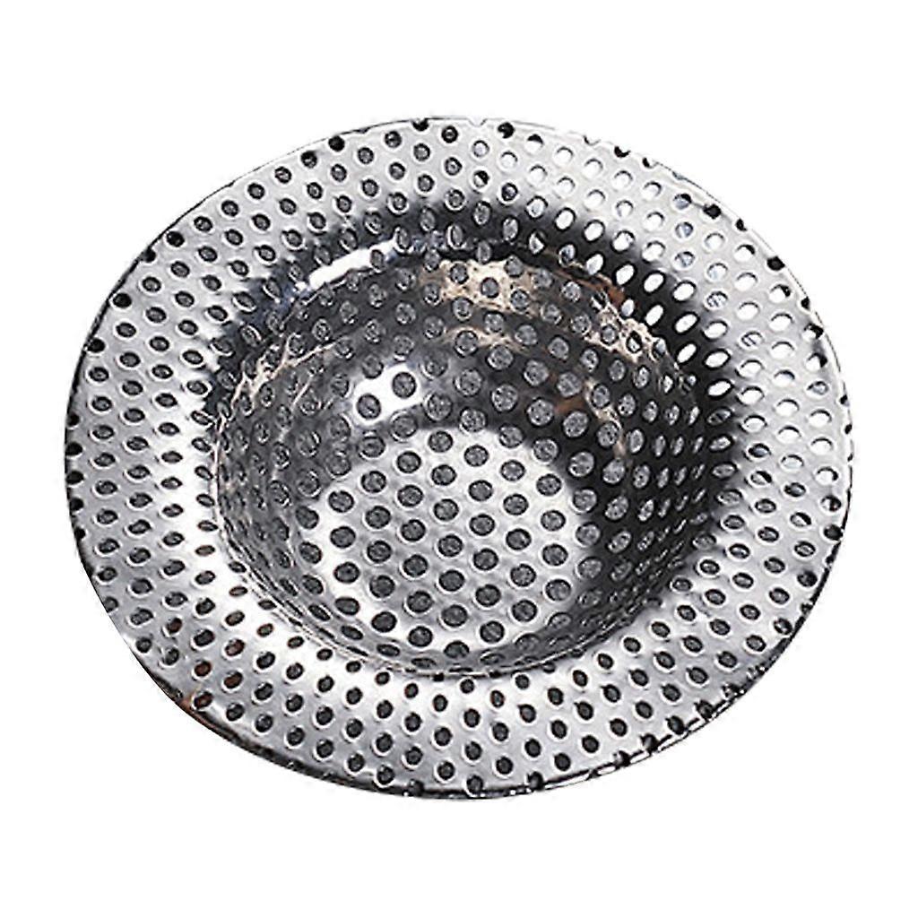 Drain filter rust-proof and anti-clogging stainless steel kitchen sink drain strainer large basket filter home