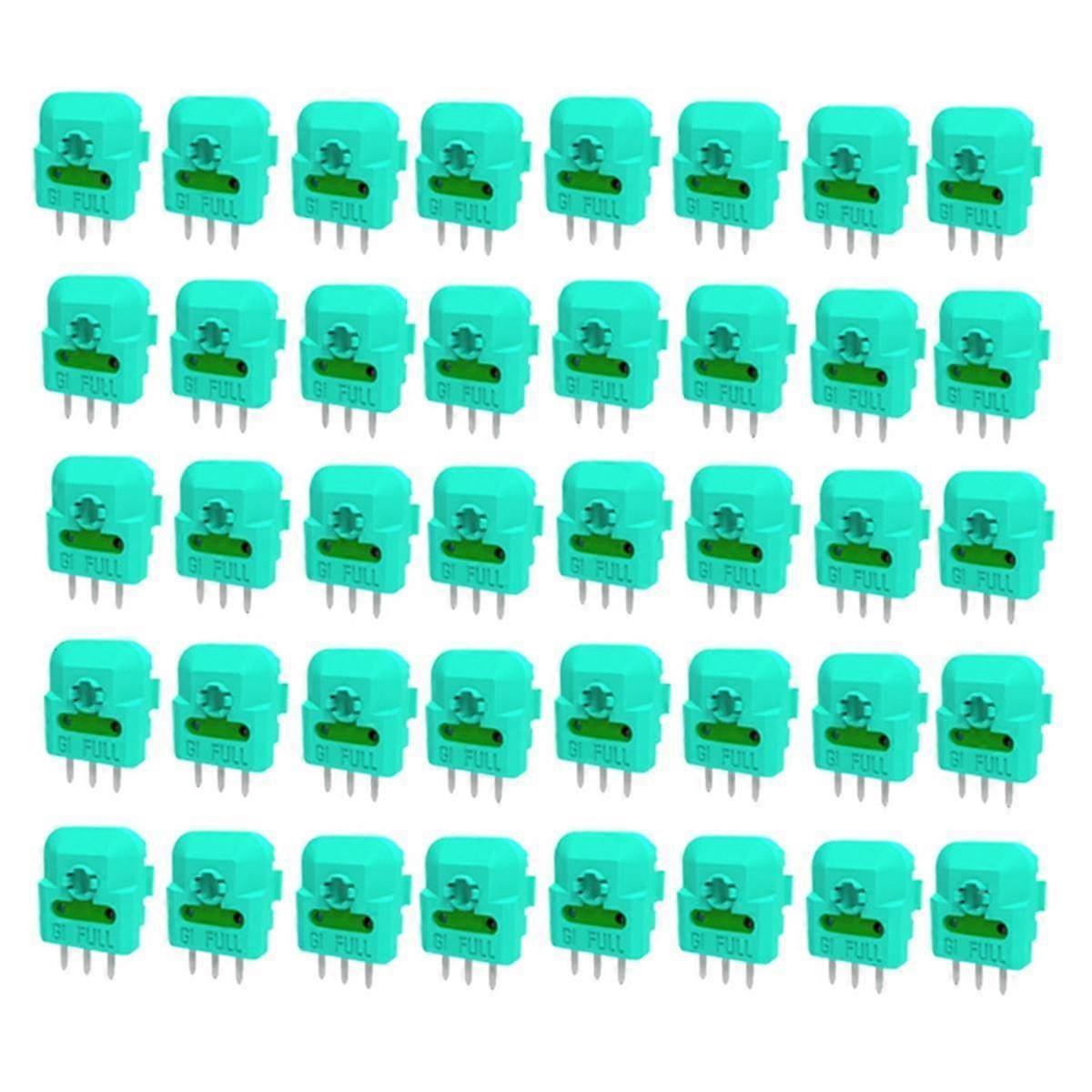 40PCS Hall Joystick Potentiometer Sensor Module for Game Controller Hall Joystick Axis Resistor Min--green