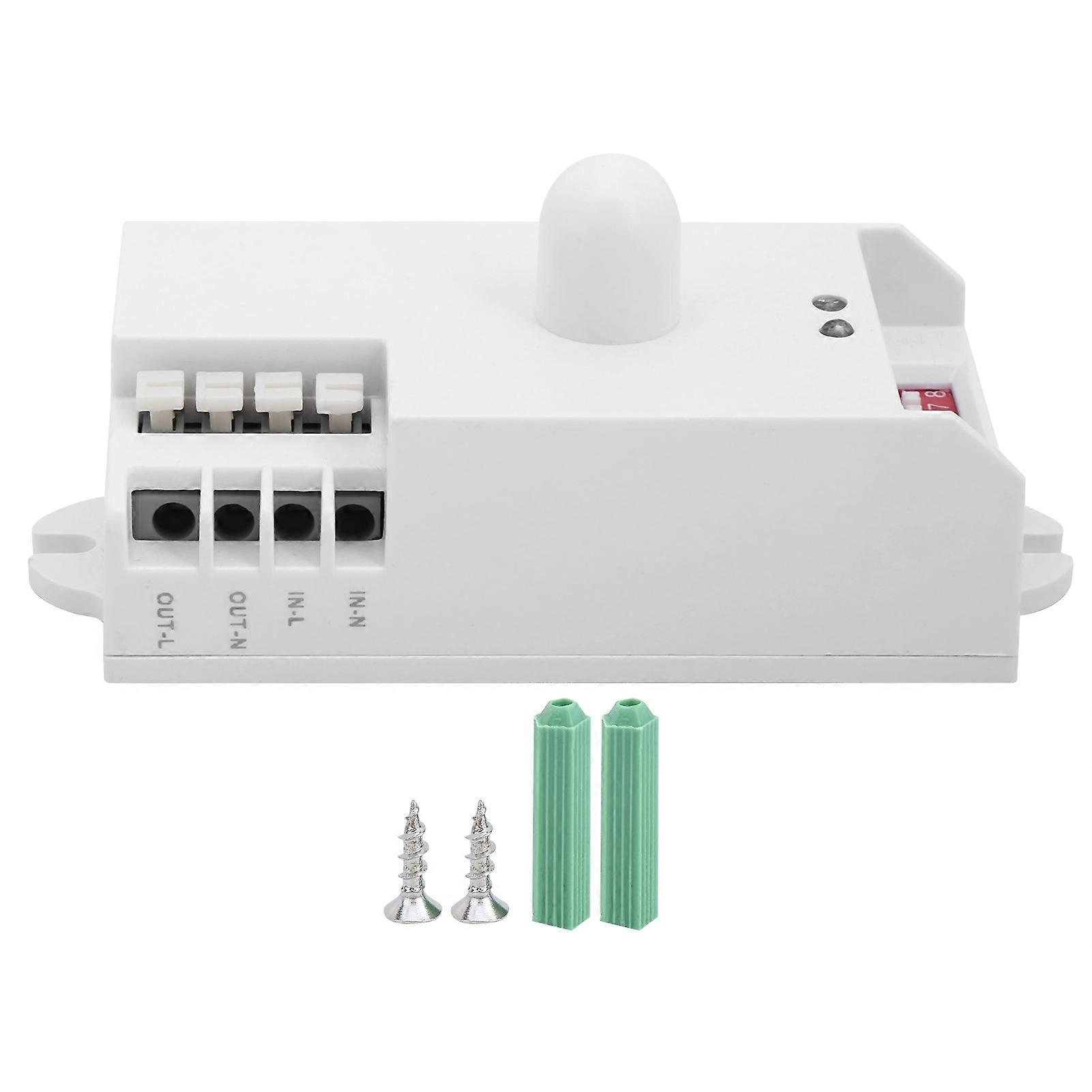 Microwave Sensor Switches Radar Induction Automatically Identify TDL-1911 5.8GHz AC85-250V