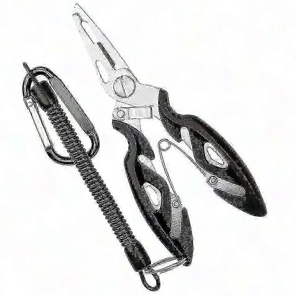 Fishing Tool Set with Pliers for Cutting Lines, Hooks, and Ropes, Ideal for Boating, Kayaking, Camping, and Tackle Box Essentials