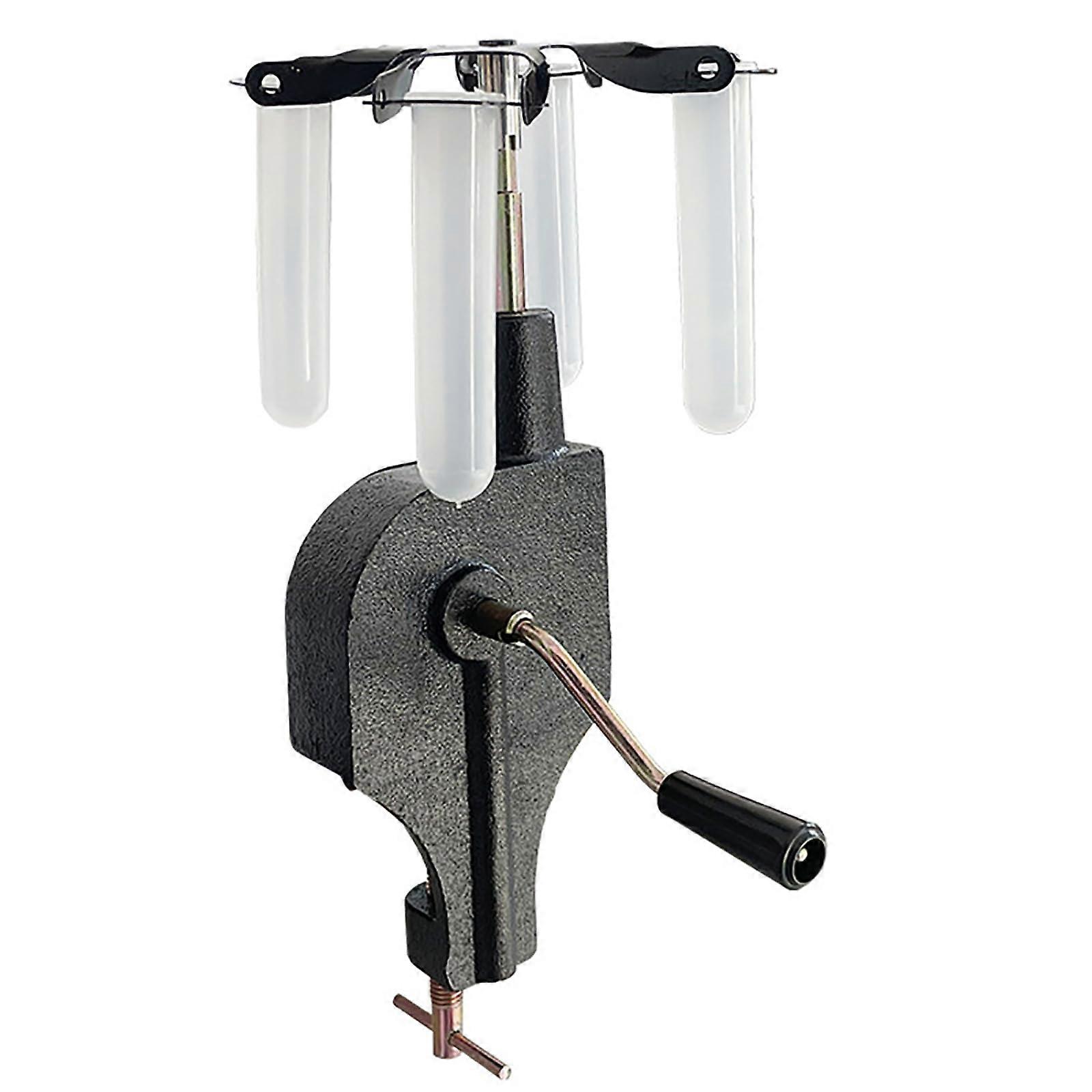 Hand Cranked Centrifuge Instrument with 1800 rpm, Manual Centrifuge, Compact Structure/No Power Required/Fixed Instrument, Used for Experiments
