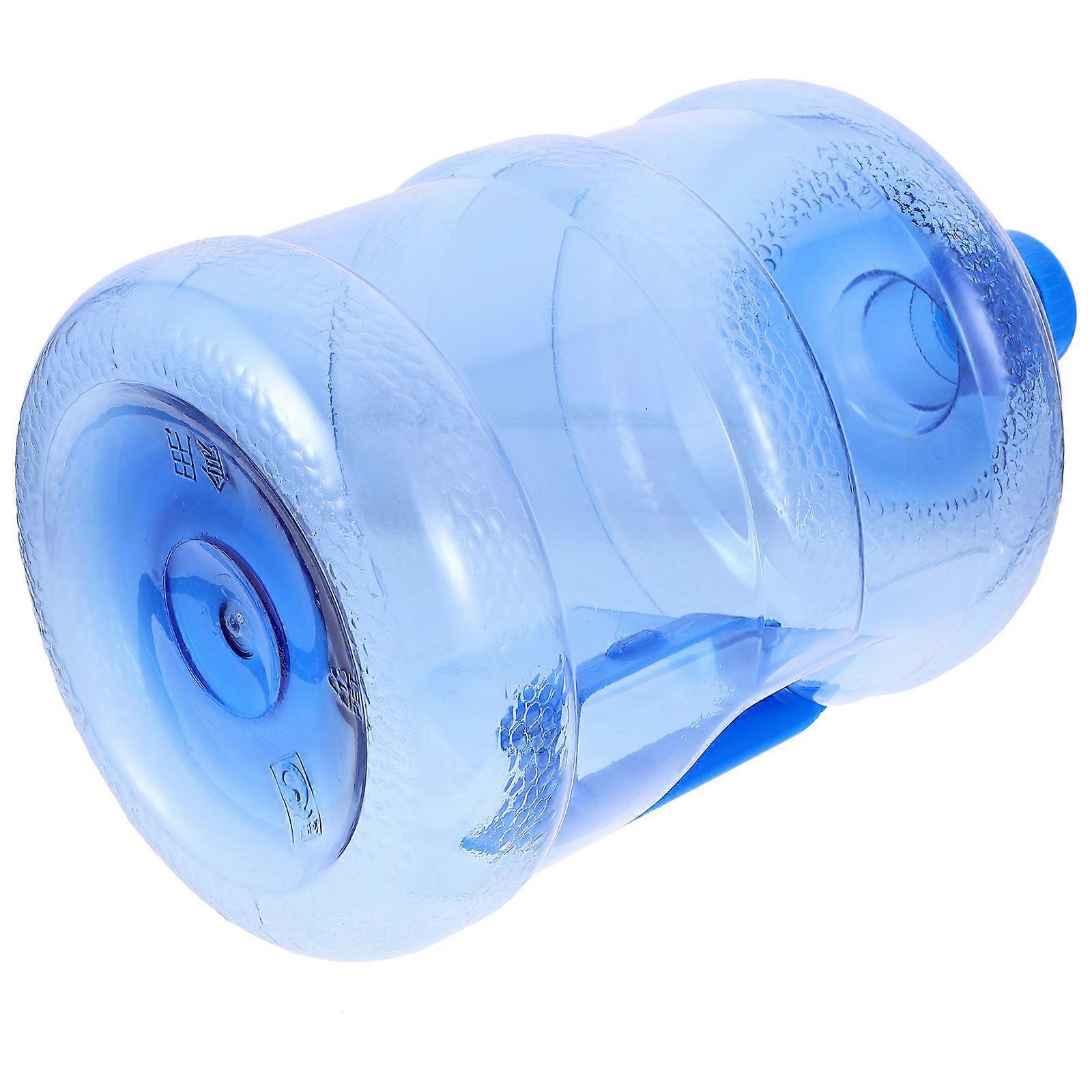 2 Gallon Water Jug   Large Capacity Portable Water Storage Container with Cap and Handle for Camping and Emergency Use