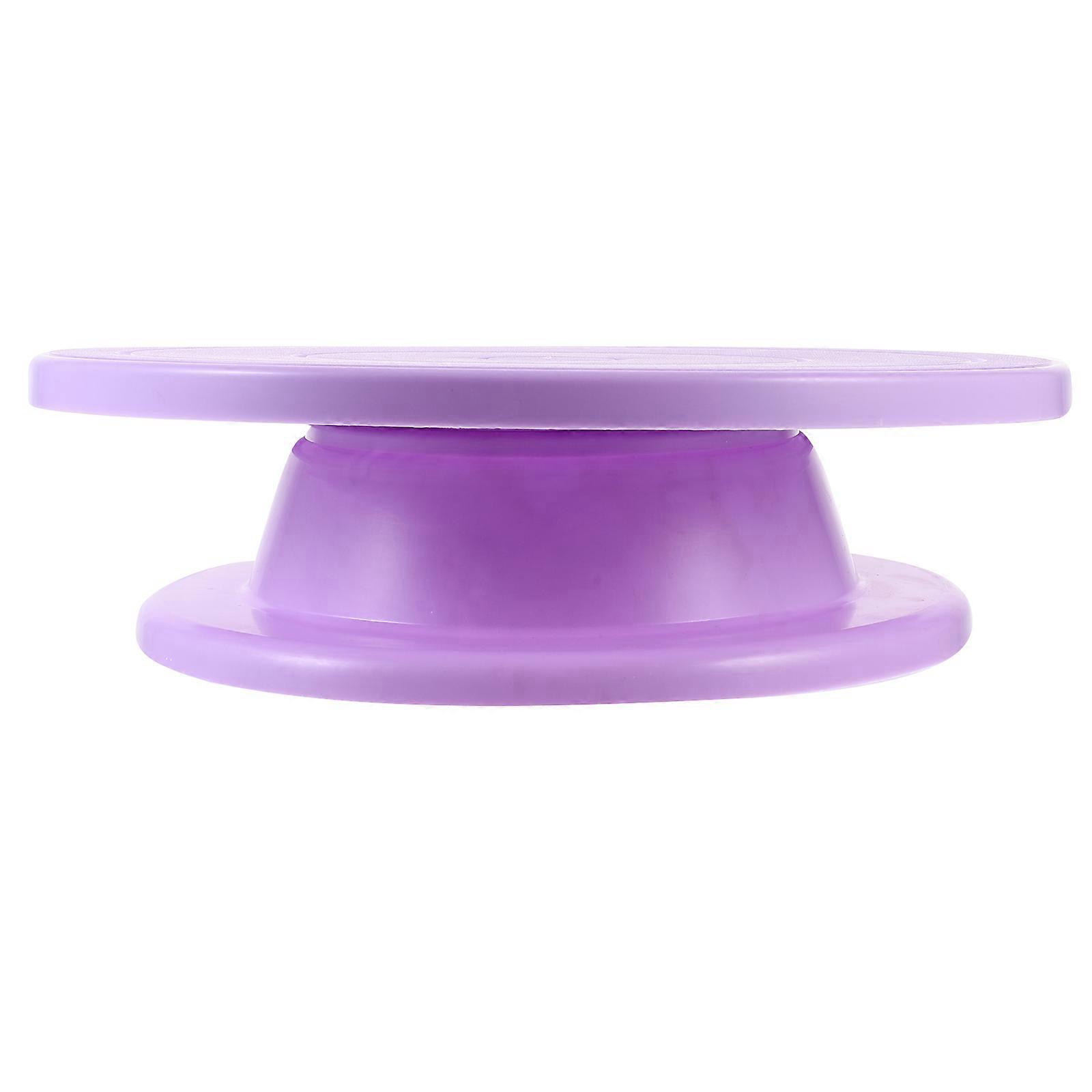 Cake Accessories Manually Rotating Plastic Turntable For Cake Decoration 1Set