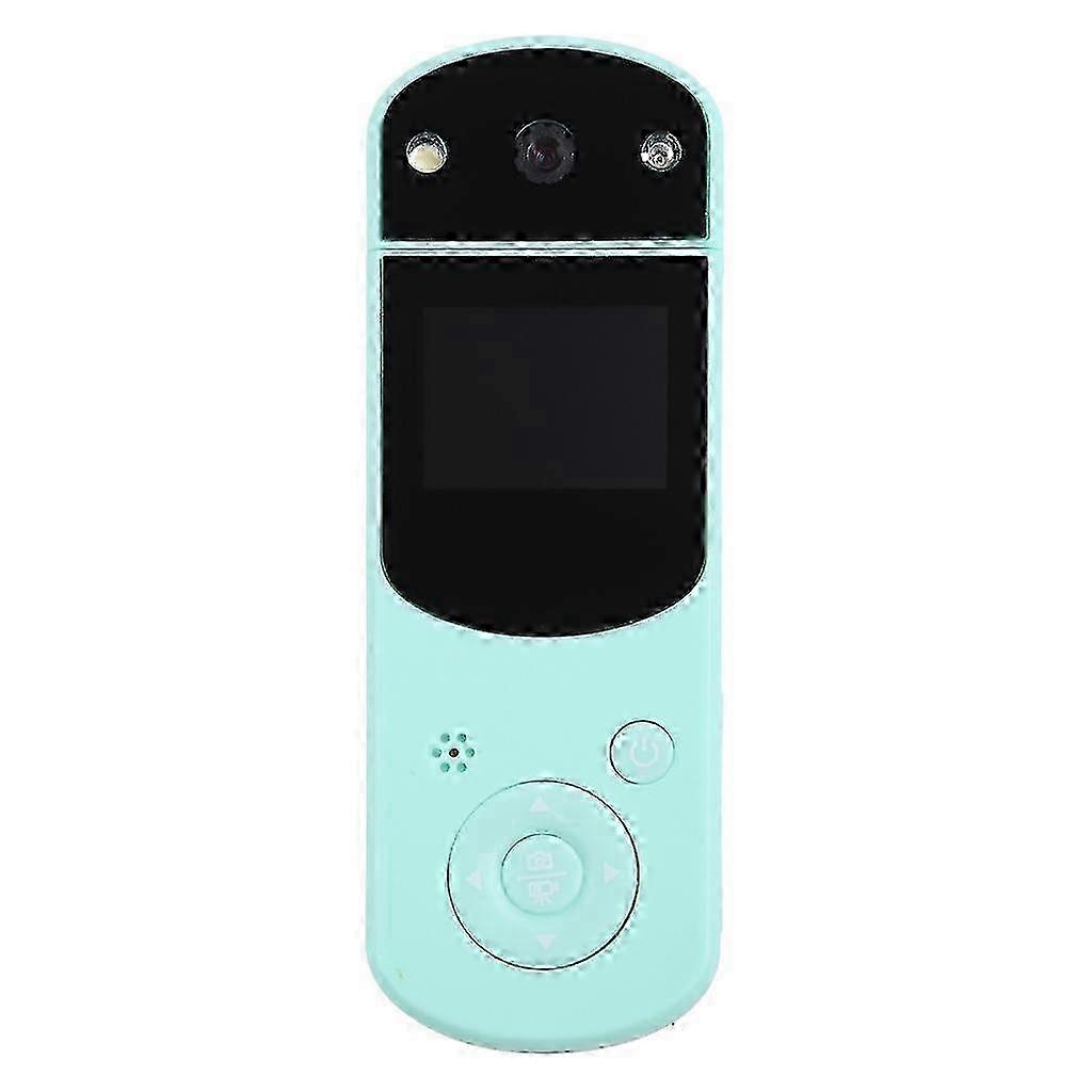 Portable 1080P Digital Video Camcorder Handy Camera in Green - Rotating Lens for Easy Shooting & Capture