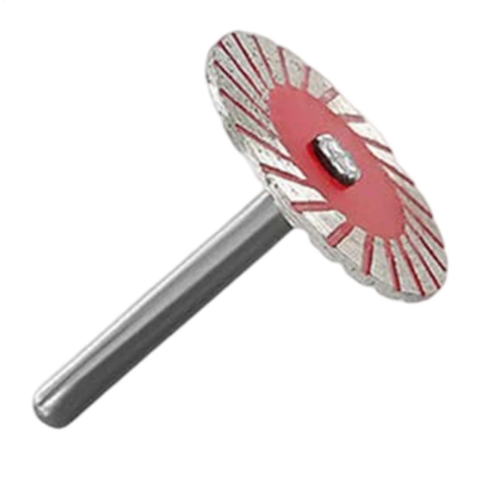 Steinschnitzschneider 40 mm – Schnitzwerkzeug für Marmor und Granit, Langlebig, Rissfrei, S-Scheibe, Silver Finish