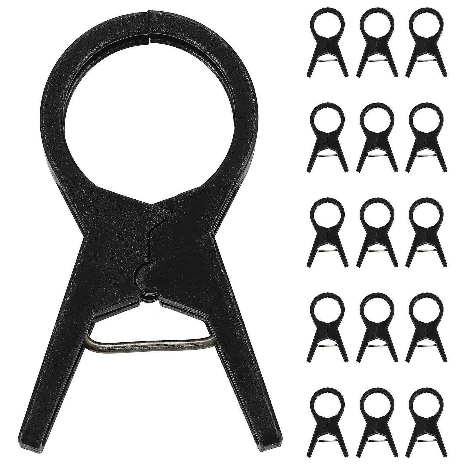 100Pcs Tomato Stem Support Clips Plant Stem Straightening Clips Garden Fixing Plastic Clips
