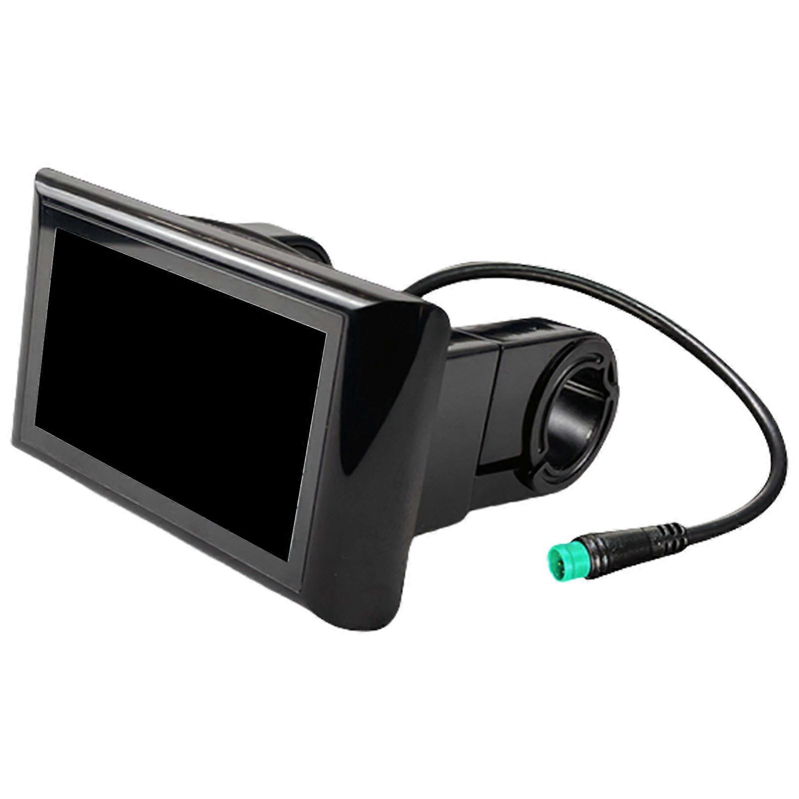 Multfunction LCD Speed Gauges Universals Electric Bike LCD Display Screen Enhancing Cycling Experience Multicolor