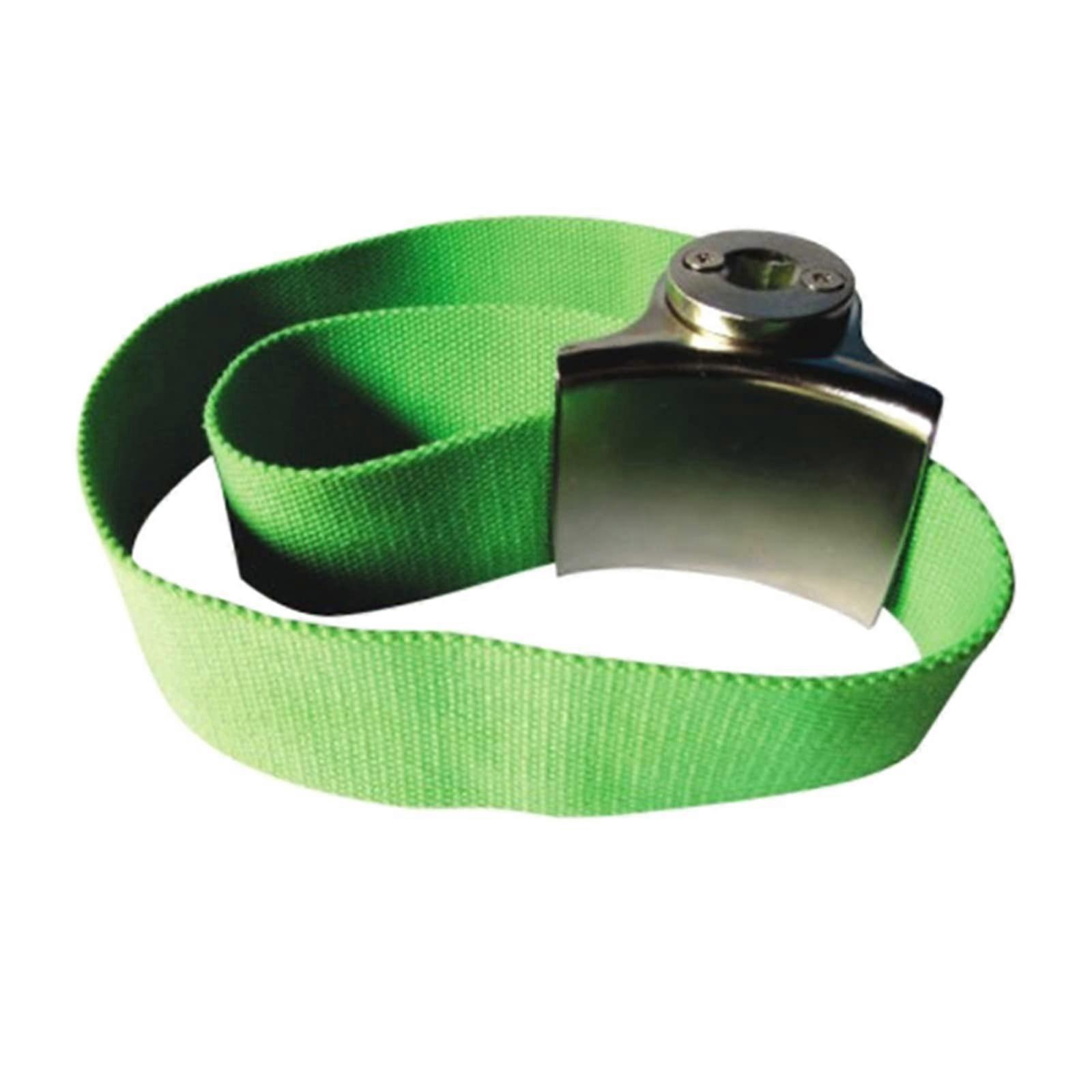 Oil Filter Wrench Adjustable 40180mm Canvas Belt For Narrow Spaces Universal Fit