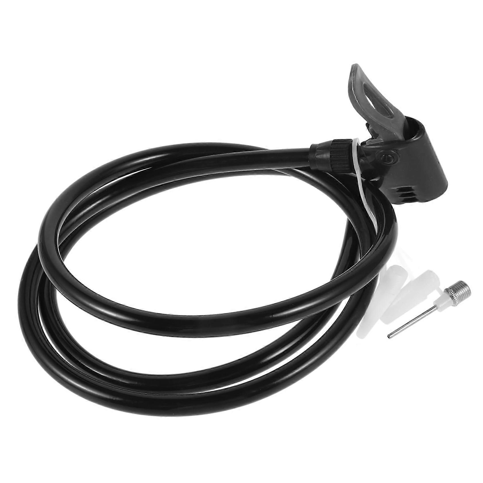 Air pump hose for bicycles, innovative design, robust and frostresistant for various pumping scenarios.