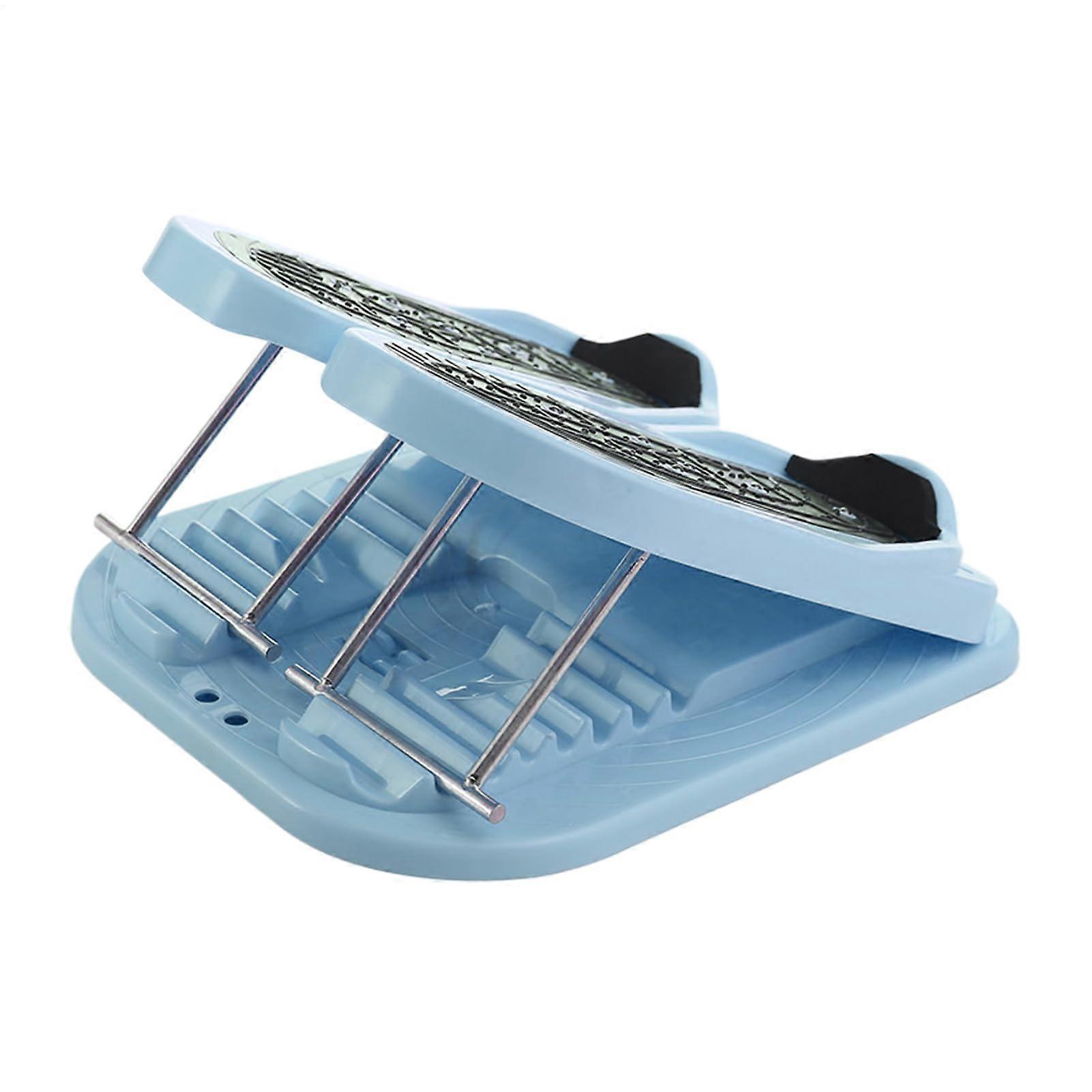 Wadenstrecker Training Stretching Board Portable NonSlip 2in1 Stretching Stepper Trainer for Home Gym Office Blue