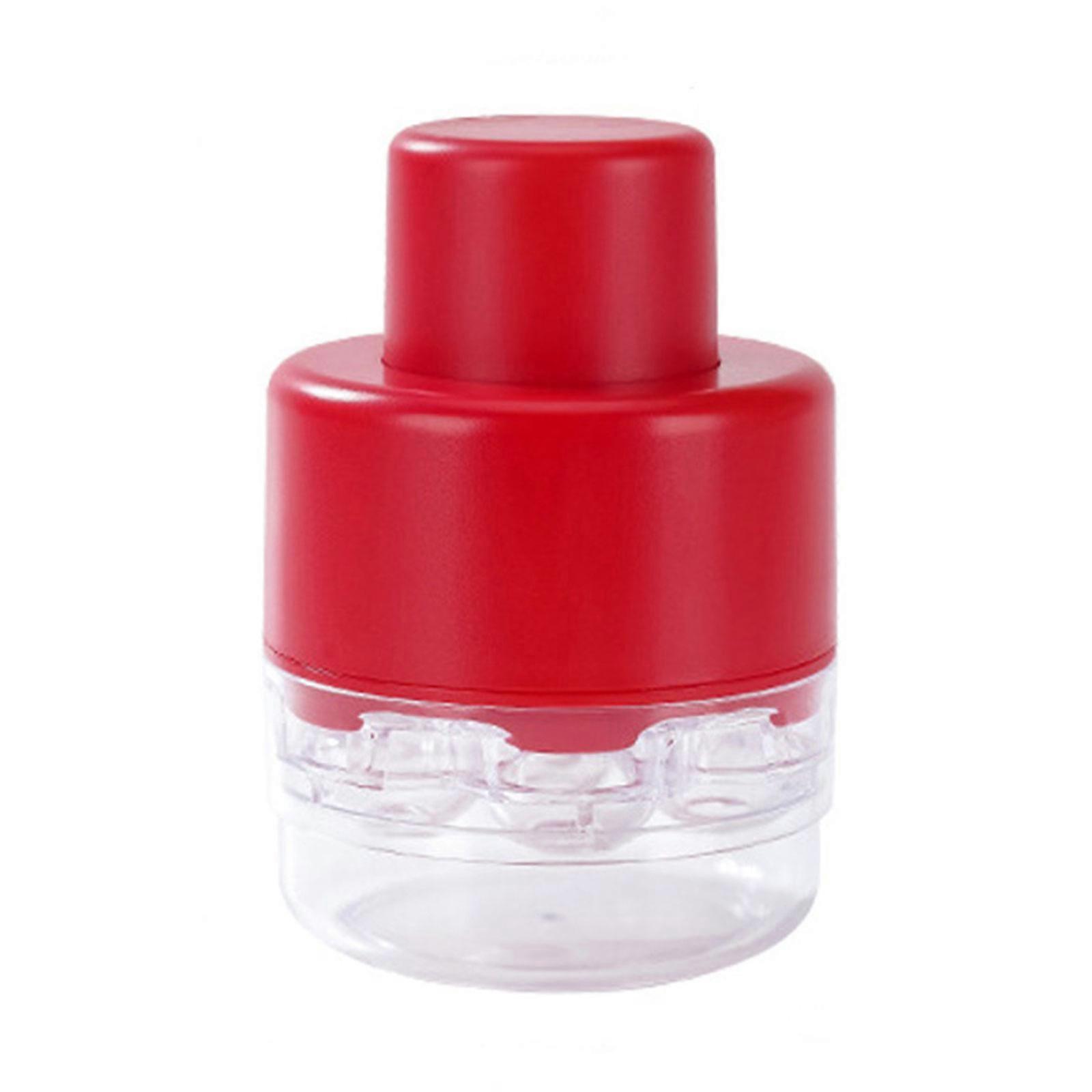 Ergonomic Press Cherries and Date Stone Remover 7 Hole Efficient Fruit Seeding Tool for Homes Kitchen Use Multicolor