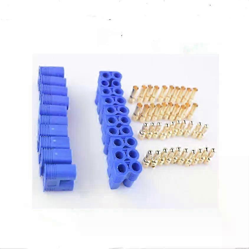 5/10 çift 20 Adet EC3 erkek kadın altın kaplama pil konektörü fişi Fit rc Lipo pil ESC Motorları uçak kamyon tekne