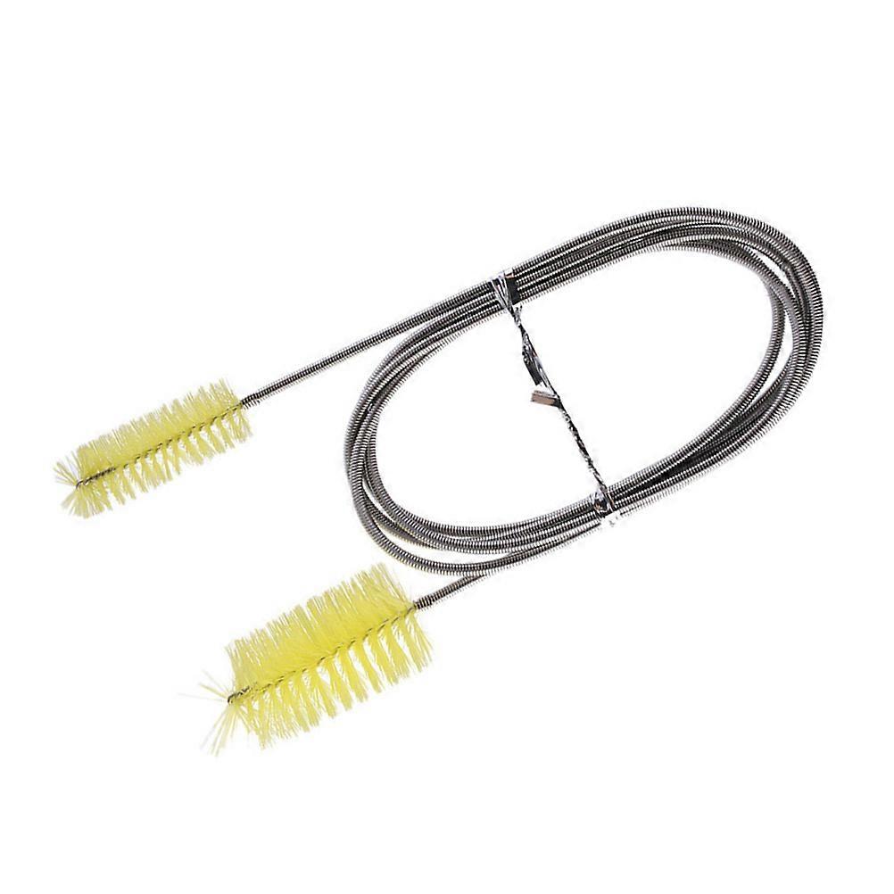 Flexible Double Tube Cleaning Brush for Fish Tank Spring Cleaning Tool
