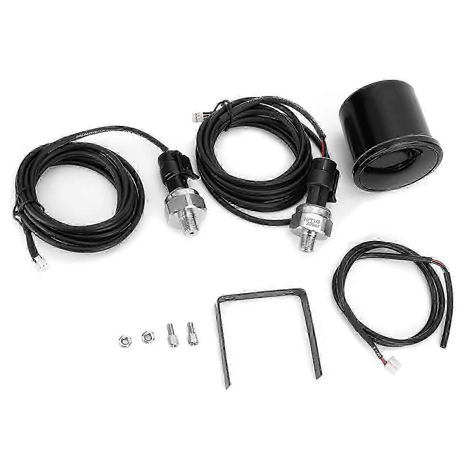 2inch Car PSI Air Pressure Meter LED Blue Digital Display Boost Gauge Sensor Kit Edition0722