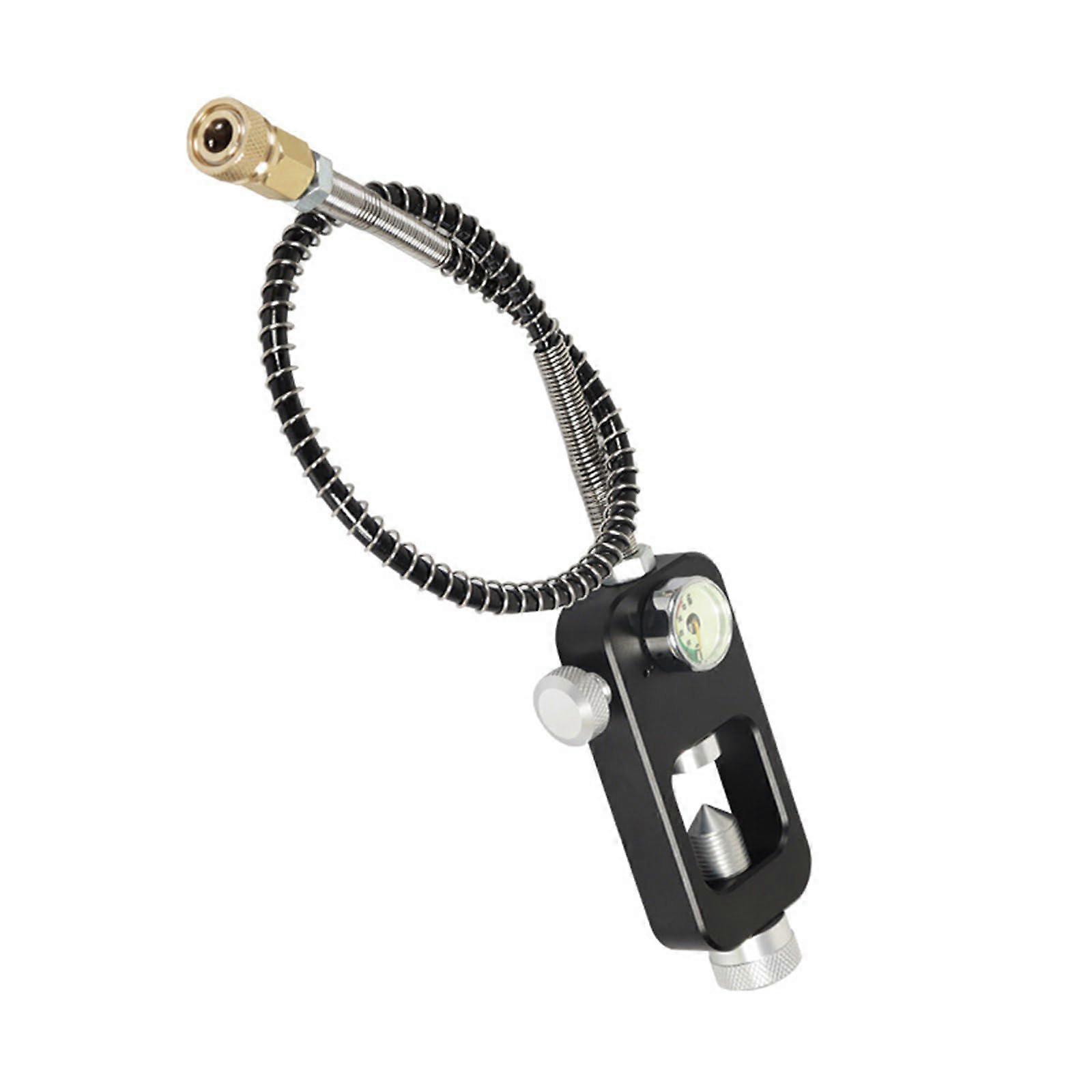 Scuba diving cylinder refill adapter, scuba tank refill adapter, cylinder regulator filling station, easy to use