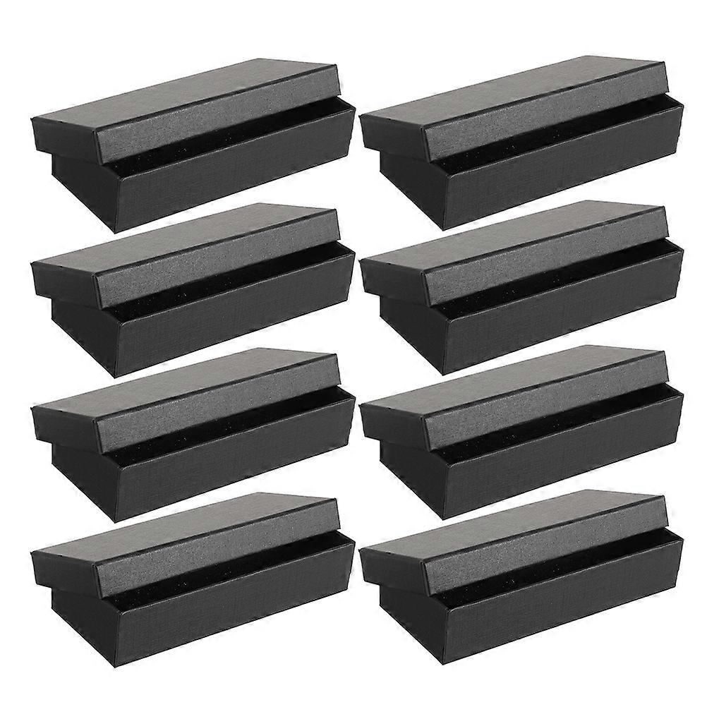 Single Watch Travel Case Rectangular Paper Packaging Holder For Organizing Watches And Convenient Transport 8Pcs