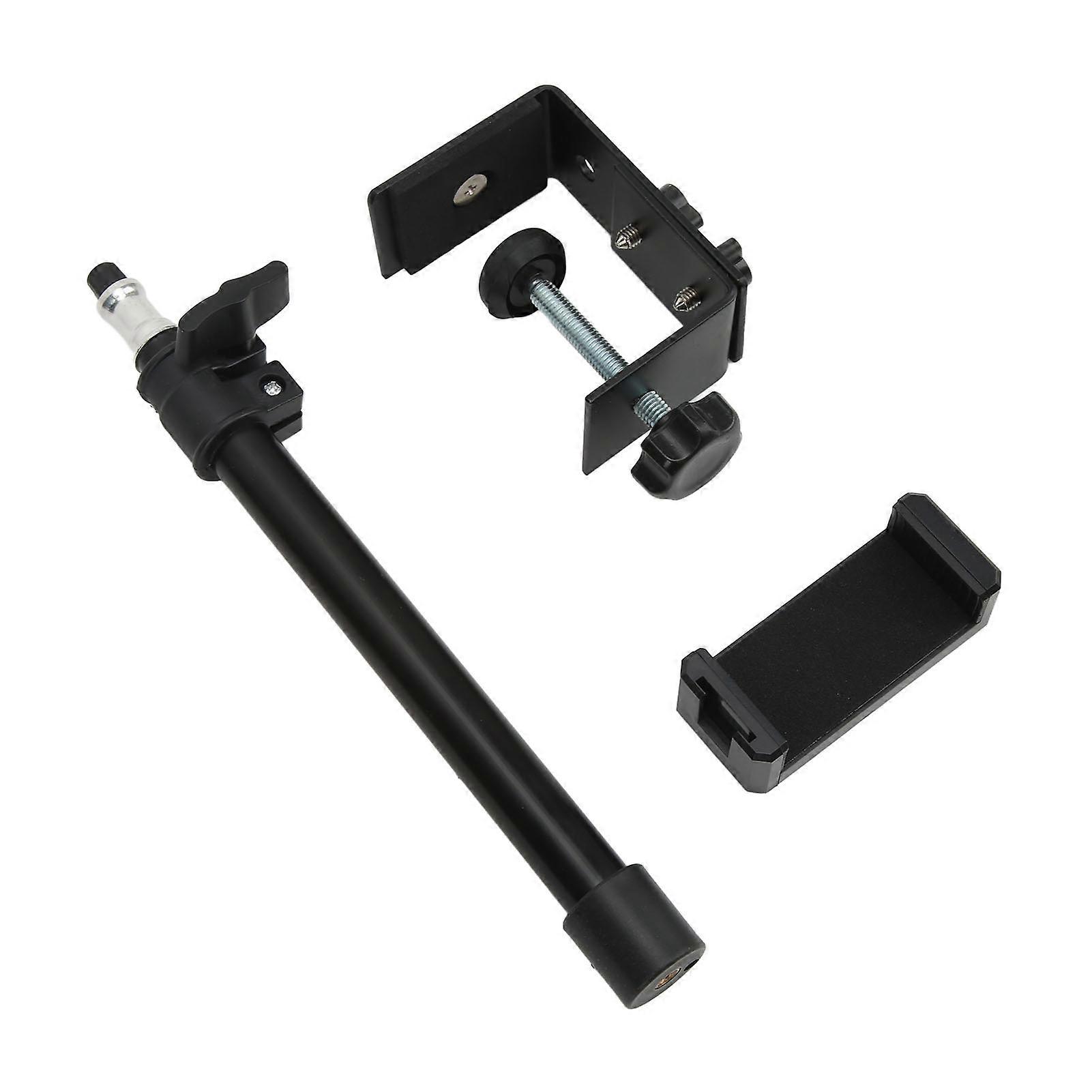 Camera Desk Mount Retractable C Clamp Desk Mount Light Stand for Camera Phone Light Webcam