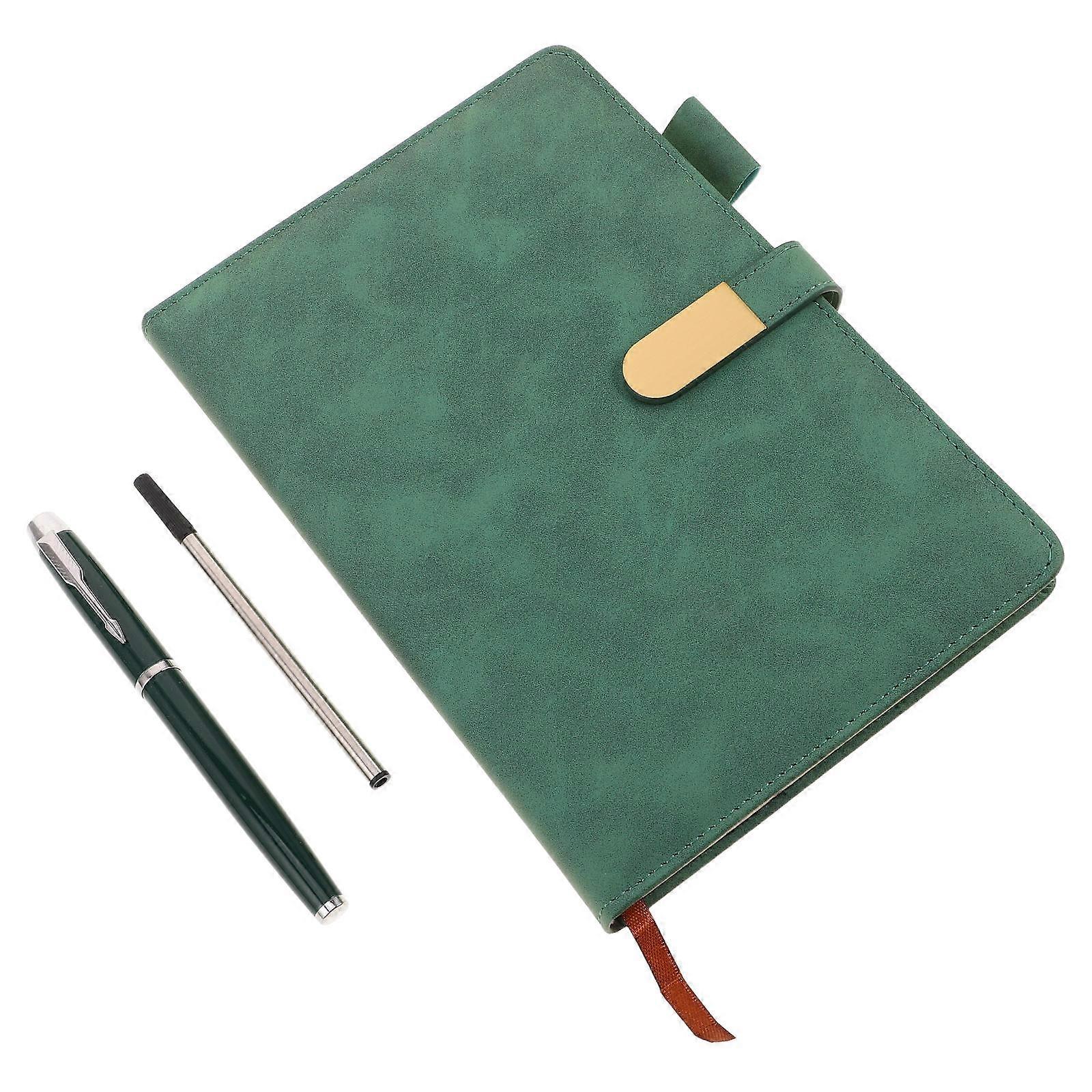Notebook For Work Business Journal For Professionals Students Colleagues Business Partners A5 Size Rectangular Shape 2Pens