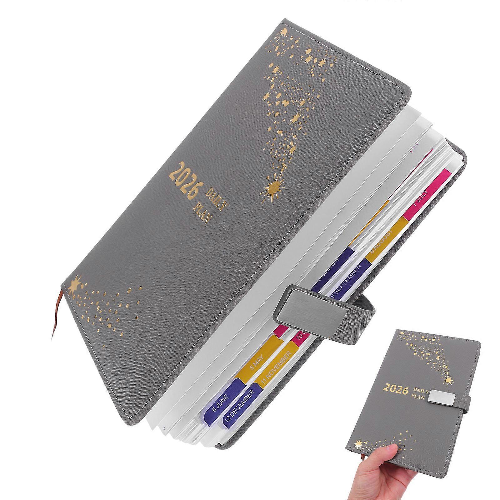Weekly Schedule Organizer Portable Journal For Travel Business Daily Notes Compact For