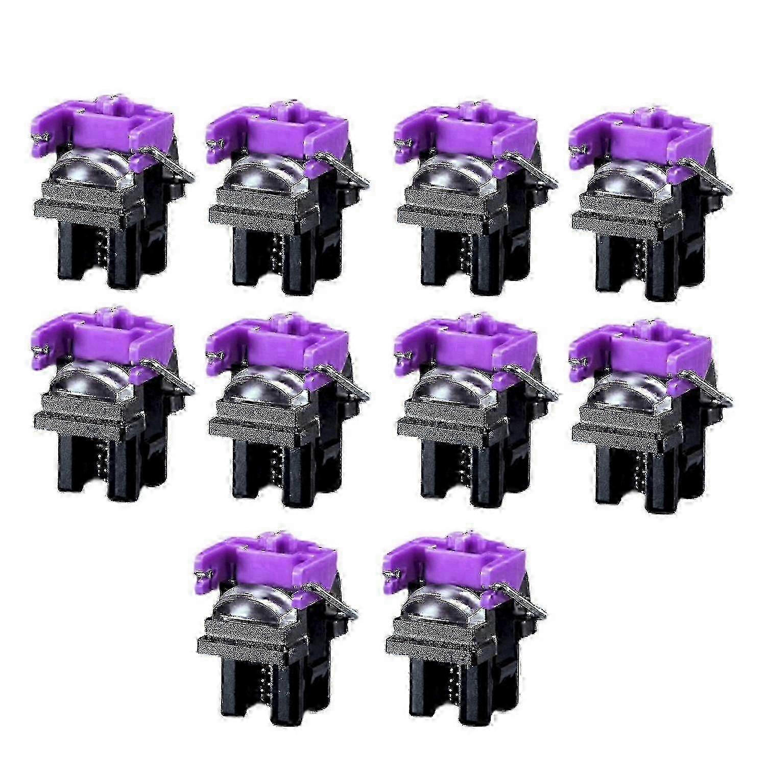 10-Piece Razer Clicky Optical Purple Switches Kit for Keyboard Enhancements Edition 0724