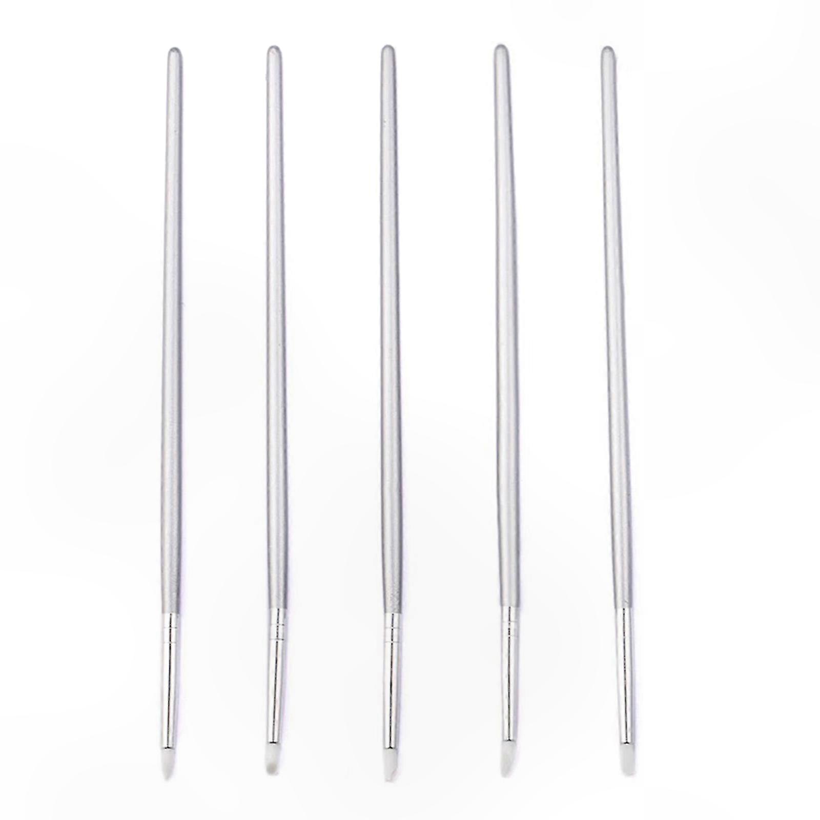 Silicone Carving Modelling Colouring Pen Silicone Paint Gadget with Soft Tip Sculpting Brush for Polymer Pottery Shaping