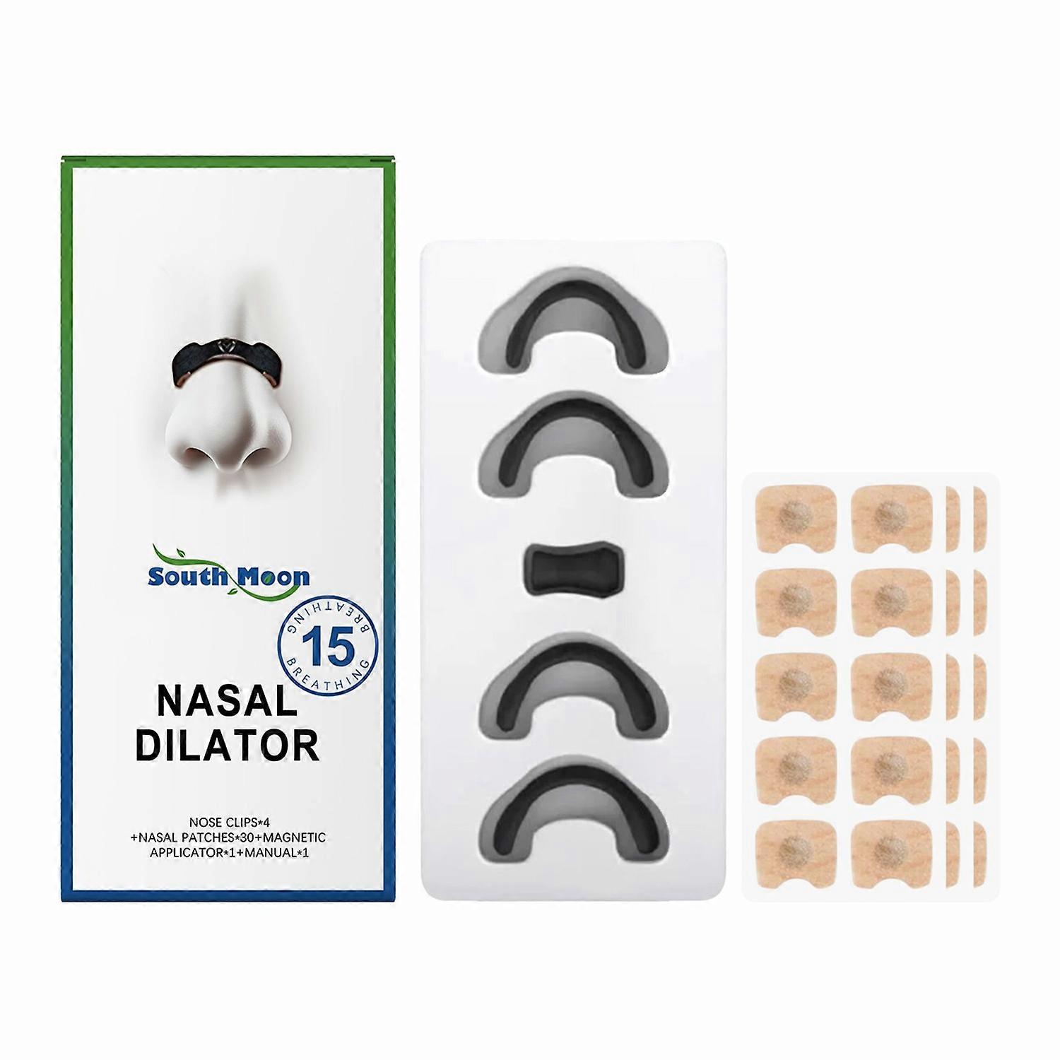 SOUTH MOON SO-B07-0334-03 Nasal Dilator Care Kit Anti Snoring Sleep Aid Relief Nasal Discomfort Tool