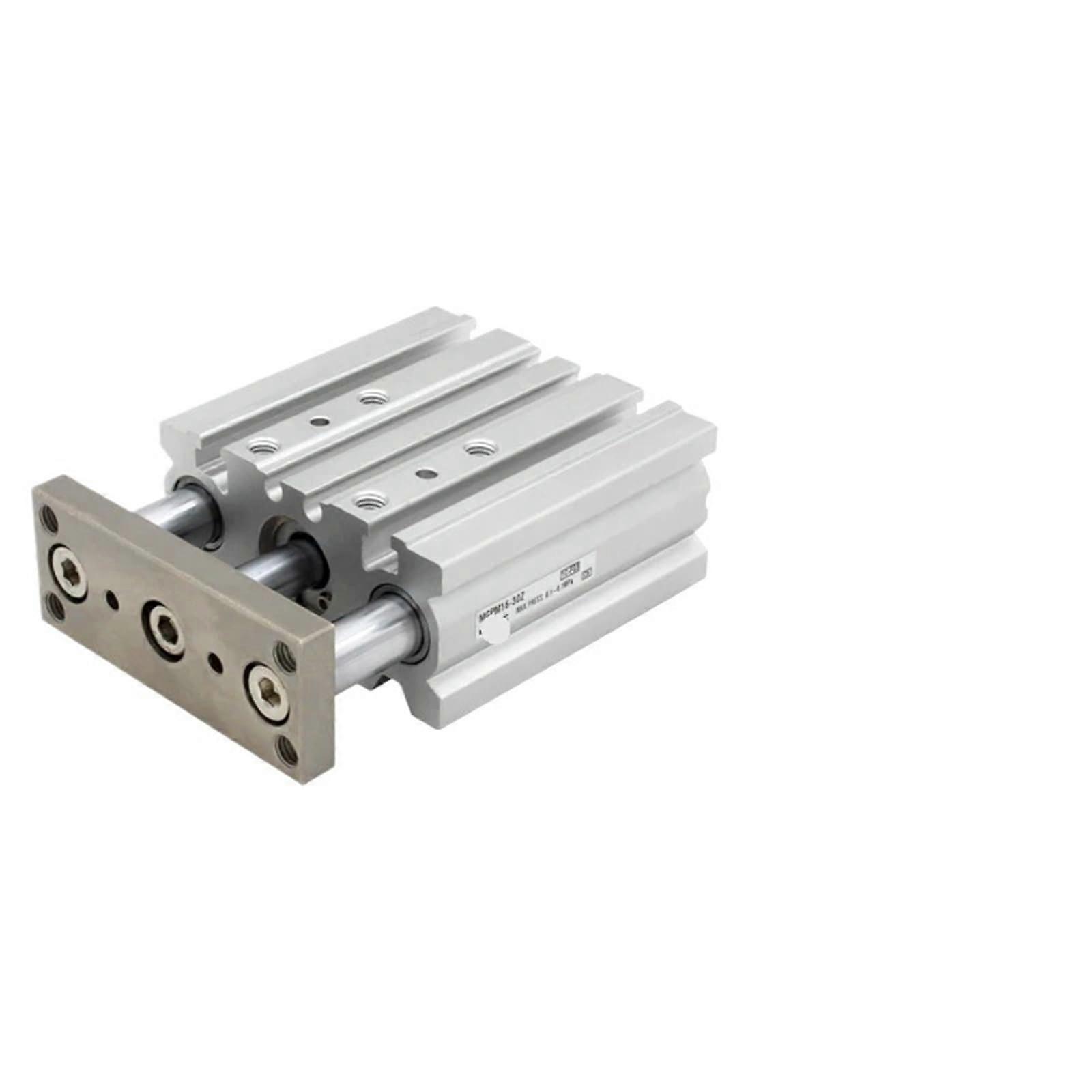 Series Thin Three Axis Air Pneumatic Cylinder with Guide Rod 150mm Stroke Compact Guide Cylinder