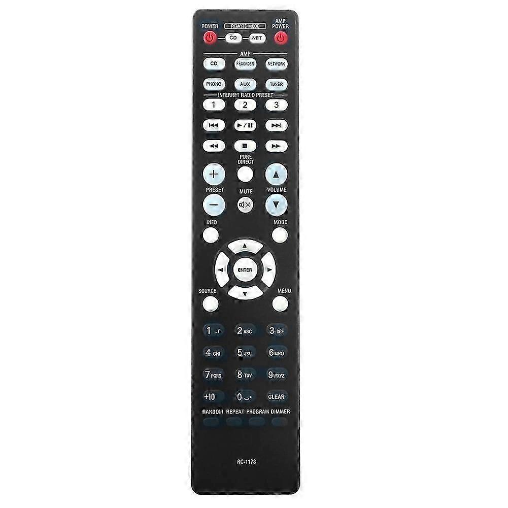 Replacement Remote for Denon RC-1173 RC-1197 DNP-720AE DNP-730AE PMA-720