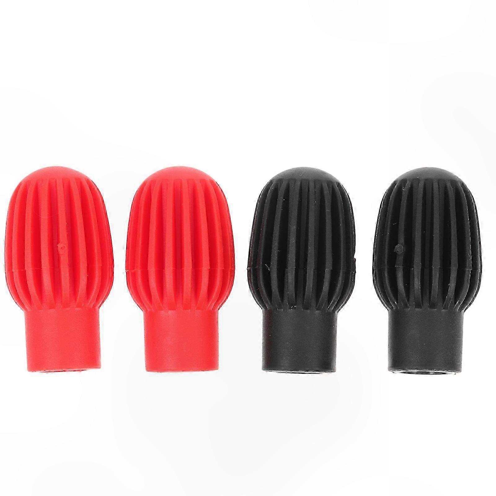 Silicone Drumstick Tips Set of 4 for Quiet Percussion Practice and Protection