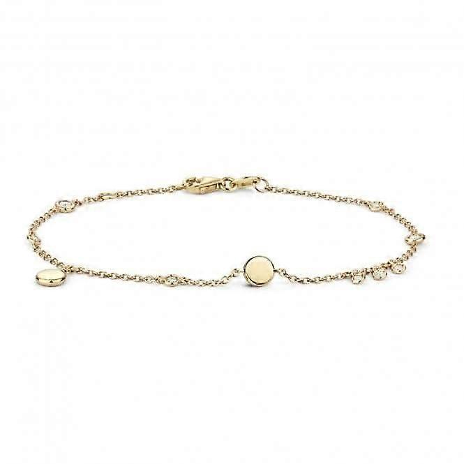Diamond Jewellery 18ct Gold Diamond Bracelet BDQ031