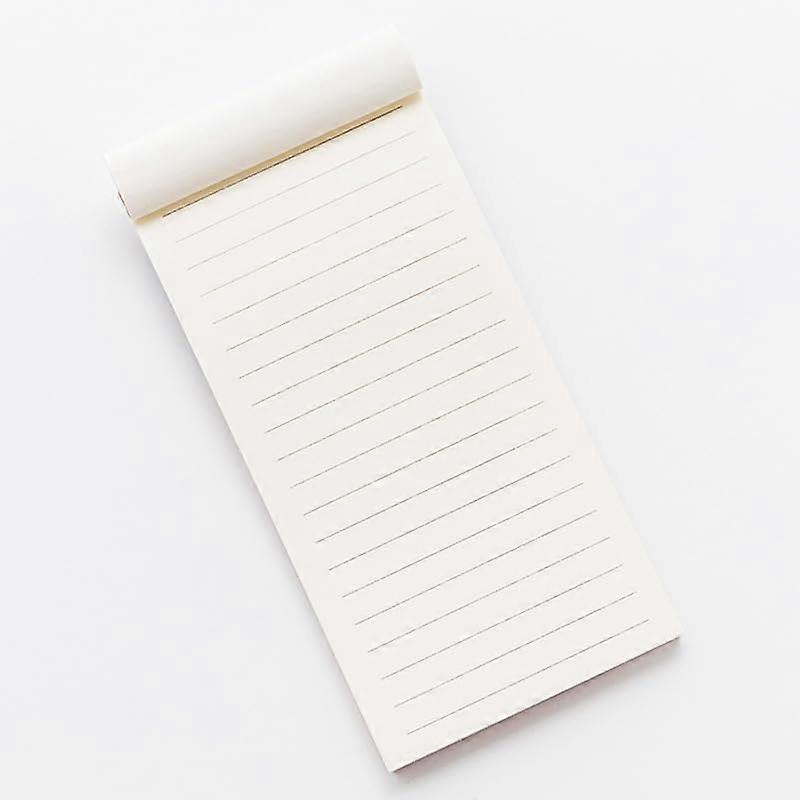 Tearable Sticky Notes 2 Pack, Portable Planning Book with Horizontal Lines, Time Management Office Stationery