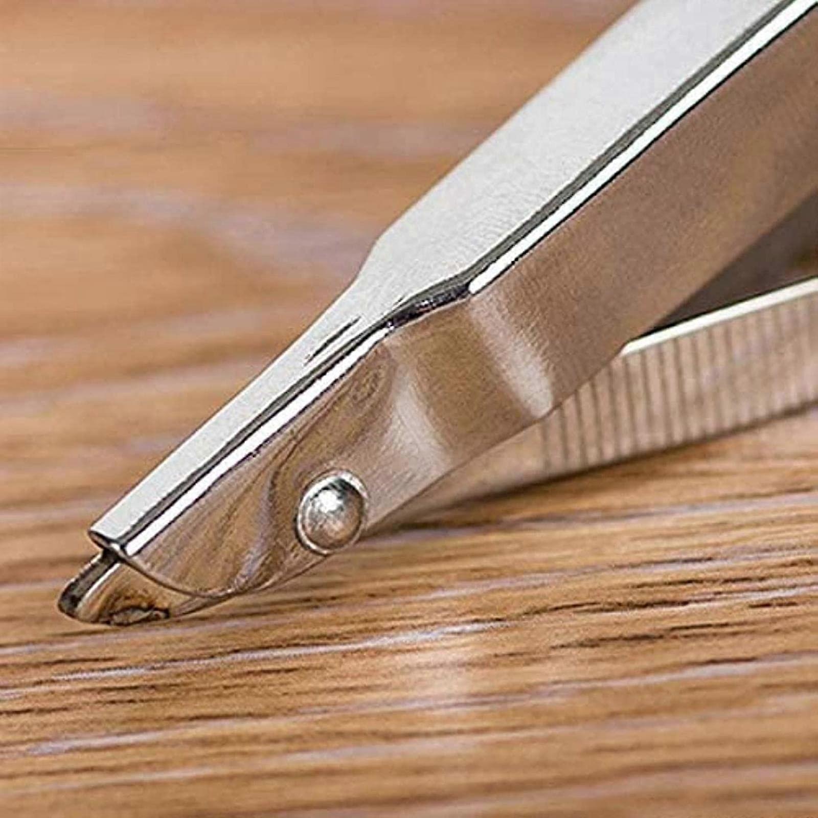 10x Magnifying Glass with Precision Tweezers, Portable Handheld Loupe for Crafts, Reading, and Detailed Work