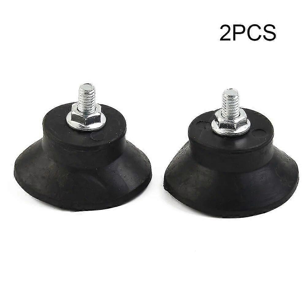 2pcs Air Compressor Footrest Shockproof Components Footrest Replace for Air Pump Oil-Free Air Compressor Machines Accessories~14159