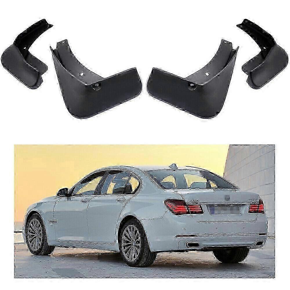 4Pcs Car Mud Flaps Splash Guards Fender Mudguard for BMW 7 Series 2009-2015