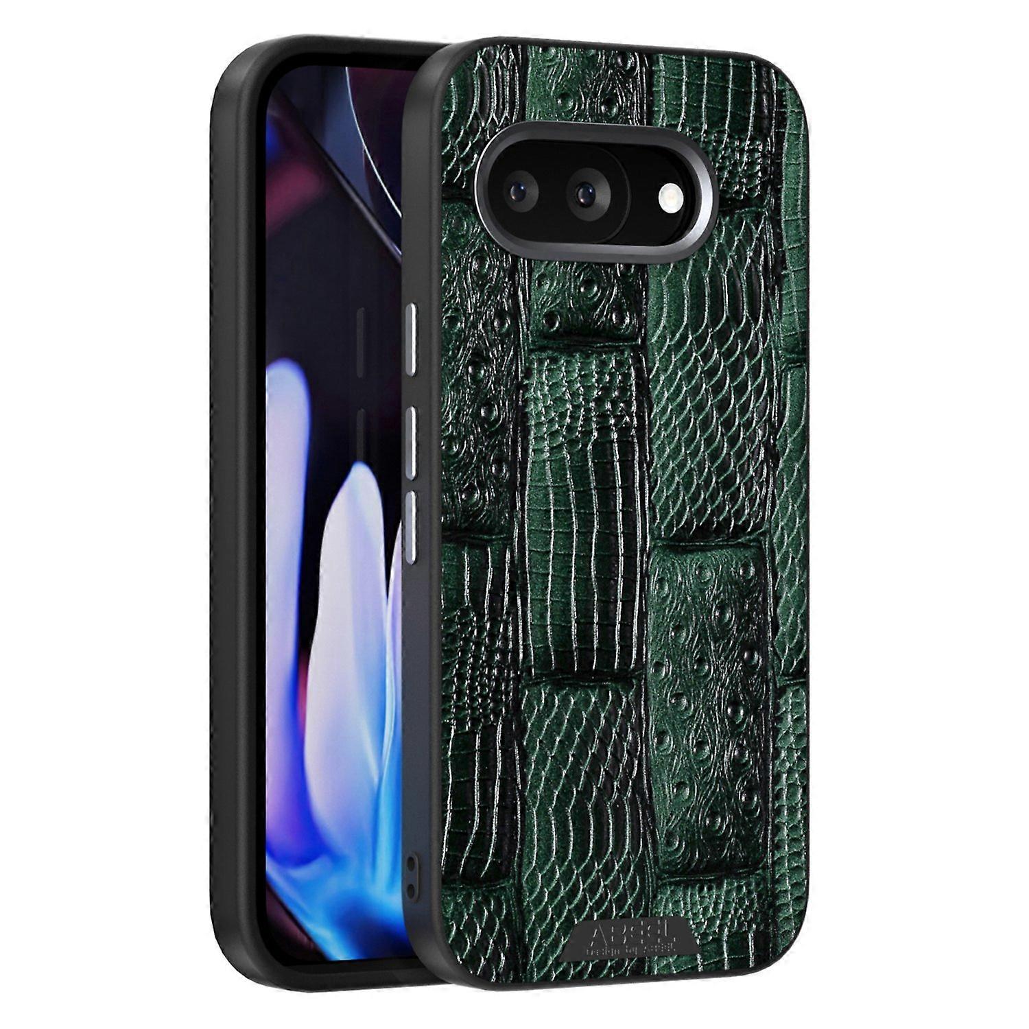 ABEEL For Google Pixel 9a Case Compatible with MagSafe Beast Texture Micro-Embossing Back Cover