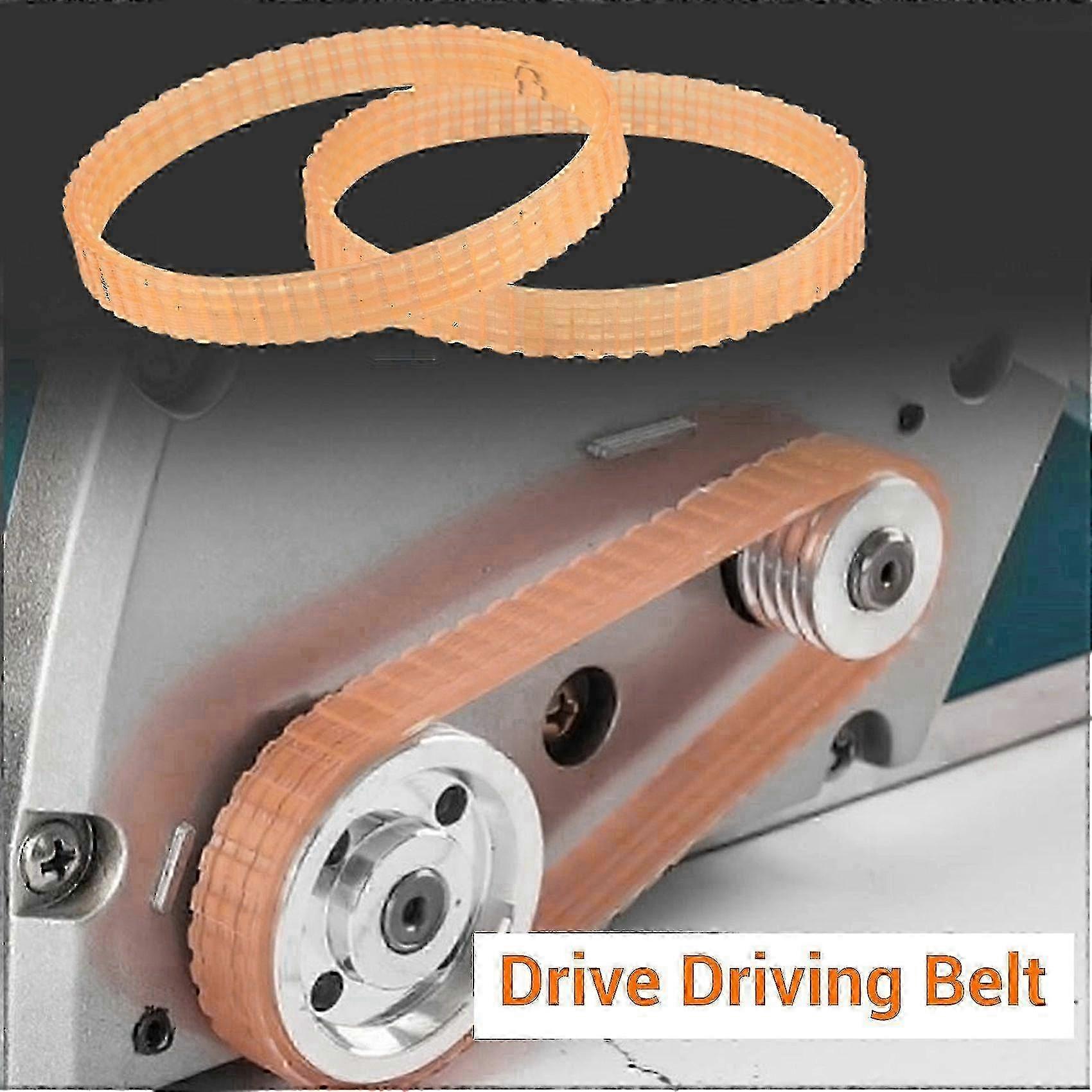 2 Pcs 9.6mm Width Electric Planer Drive Belt for 1900B - Replacement Belt for Planer Machine Edition 0816