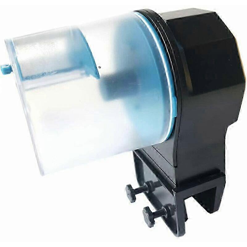 Automatic Fish Feeder, Adjustable Smart Timer, Automatic Fish Food Dispenser, Two Fixed Methods, Electric Automatic Fish Feeder for Aqua
