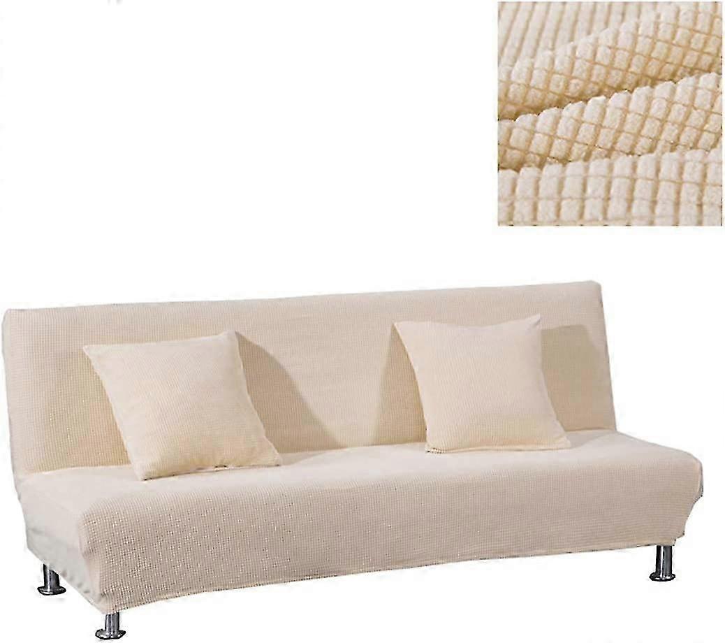 Sofa cover without armrests stretch cover slipcover for sofa bed