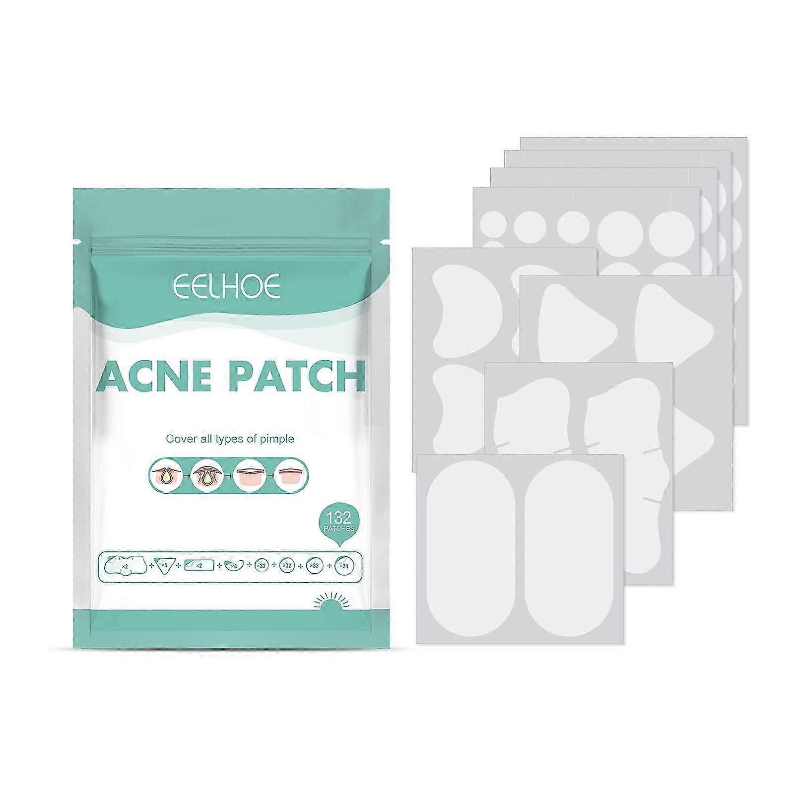 EELHOE acne patch, gentle and non-irritating facial pores, skin cleaning and comfortable care patch