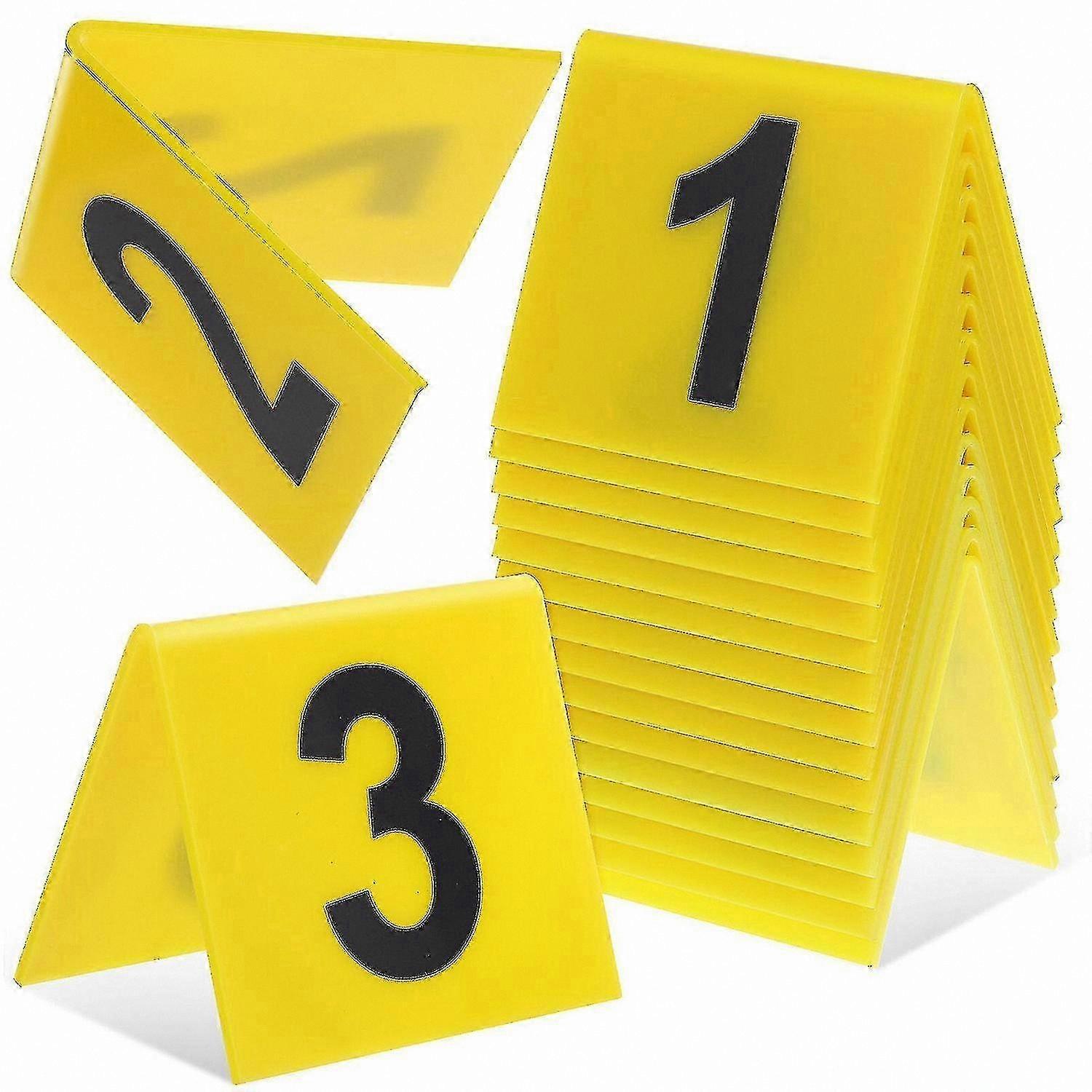 15-Pack Evidence Markers for Forensic Use and Desk Organization