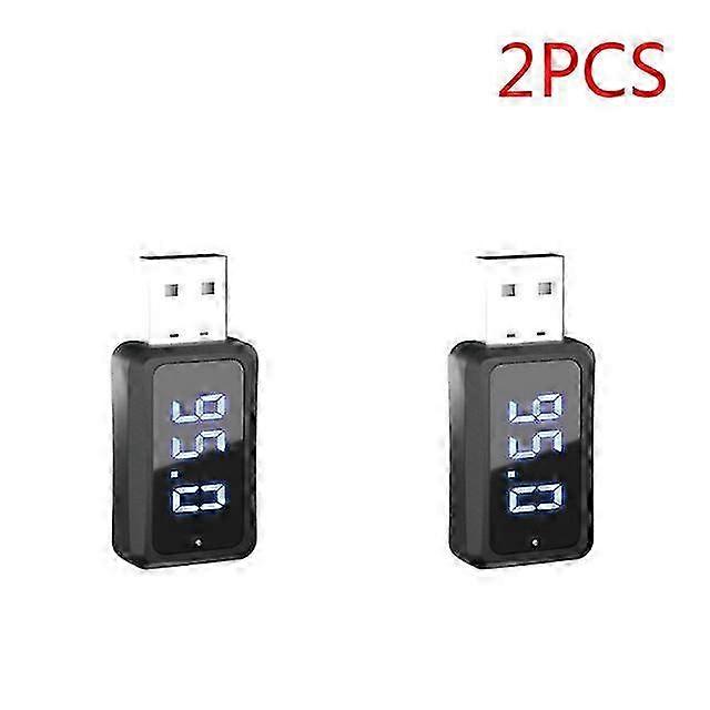 USB Car Bluetooth 5.3 FM Transmitter Receiver Handsfree Call Mini U...