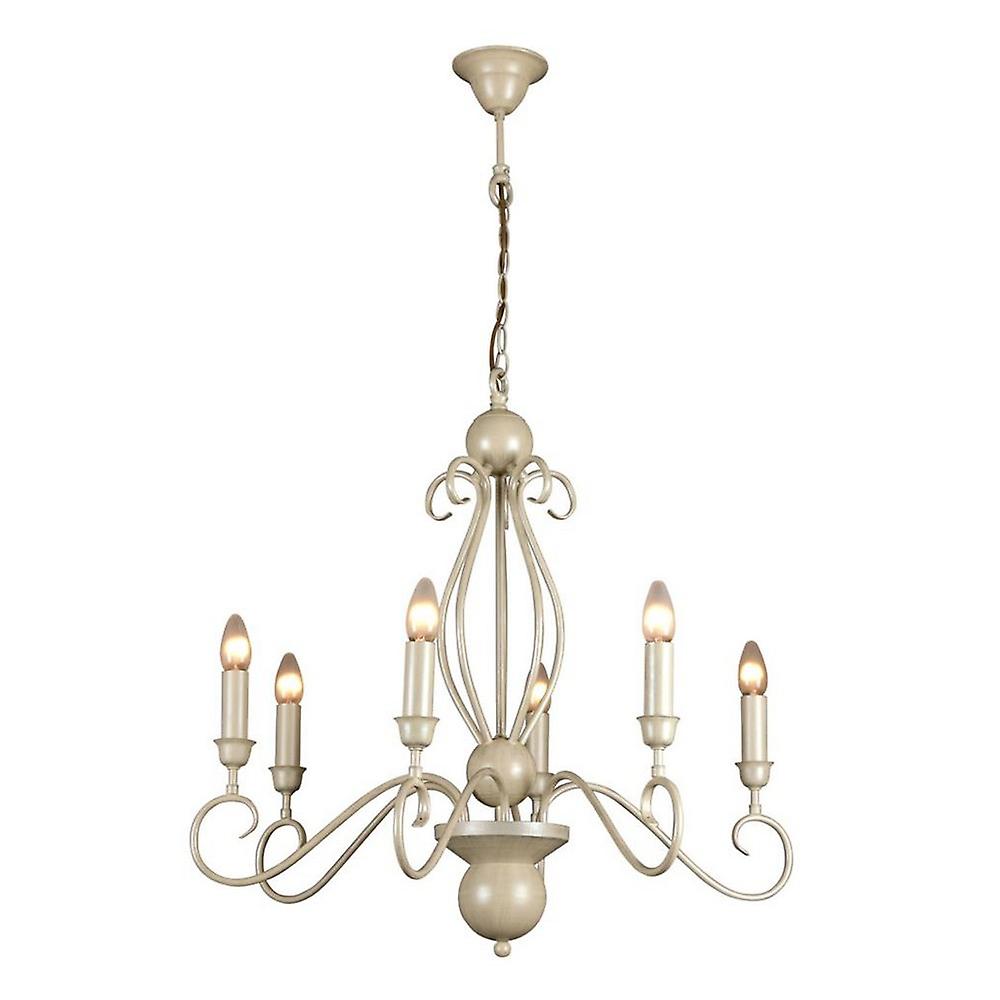 Principesa Multi Arm Chandeliers Ivory