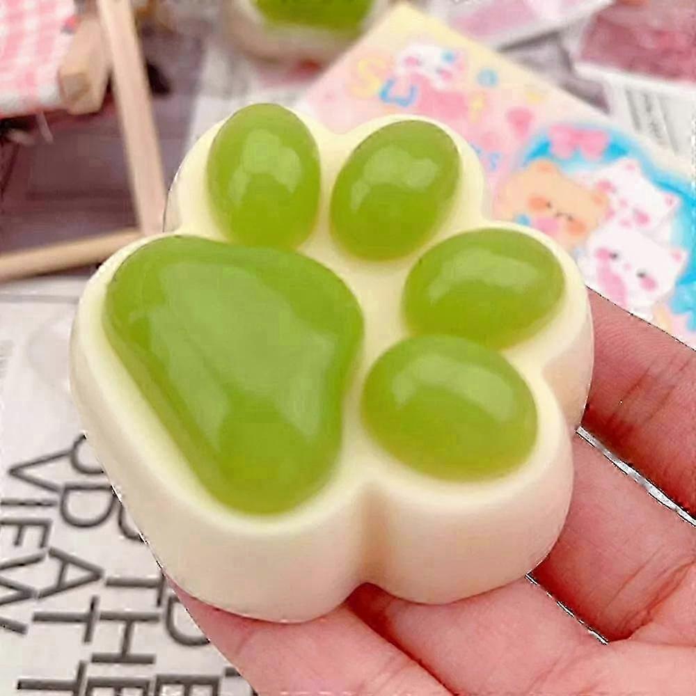 細工されたビッグキャット タバ スクイーズおもちゃ - 子供と大人のための巨大な足のストレスバスター